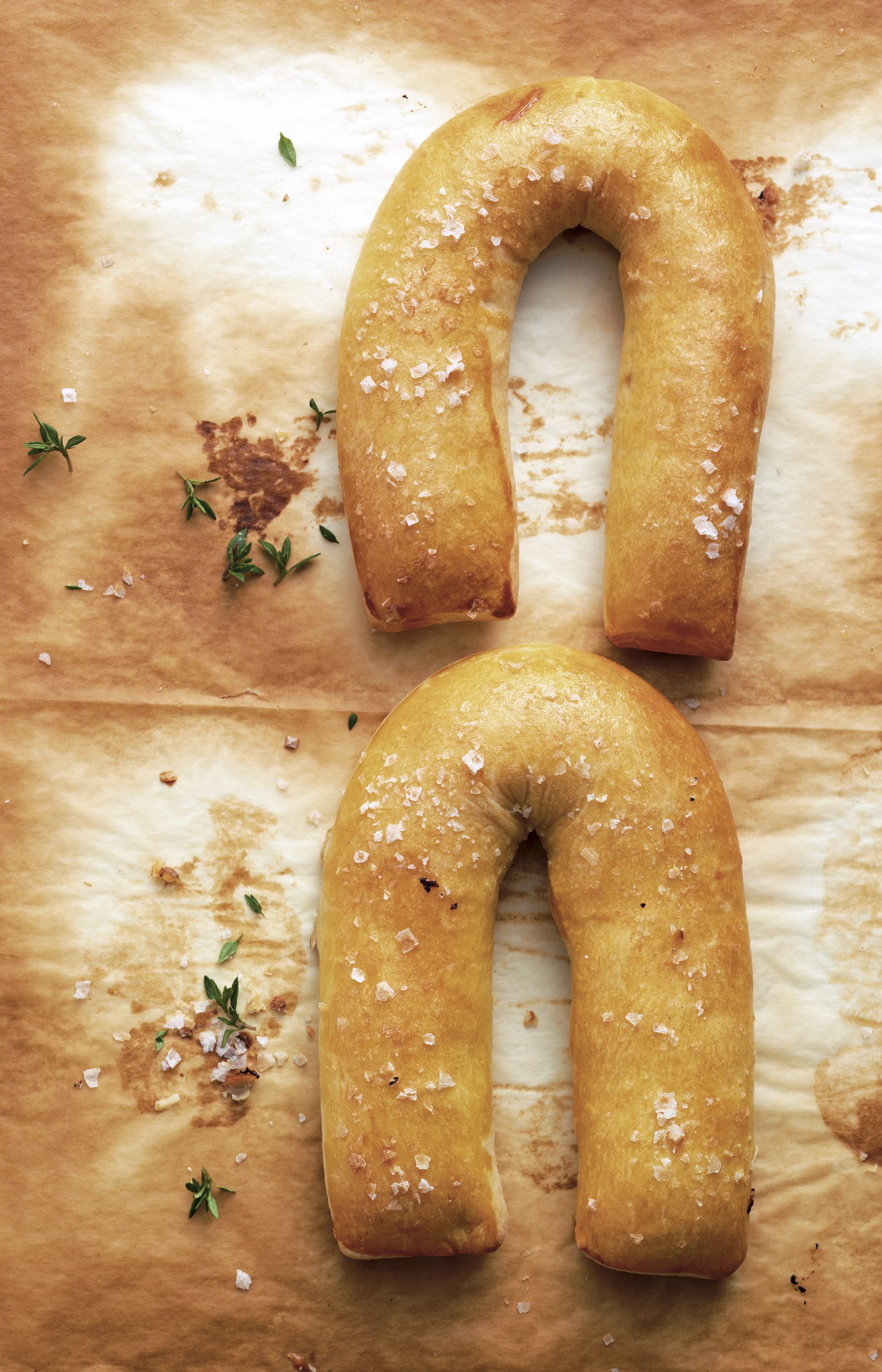 Croissants viennois salés