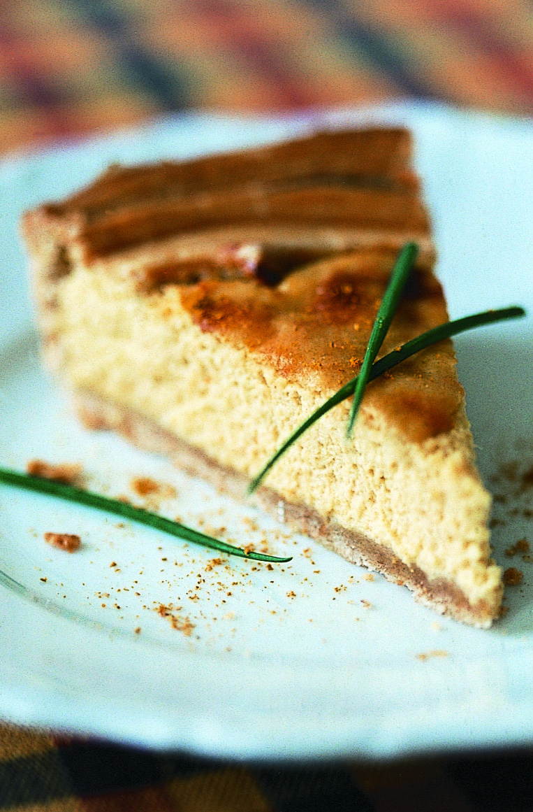 Tarte salée aux coings