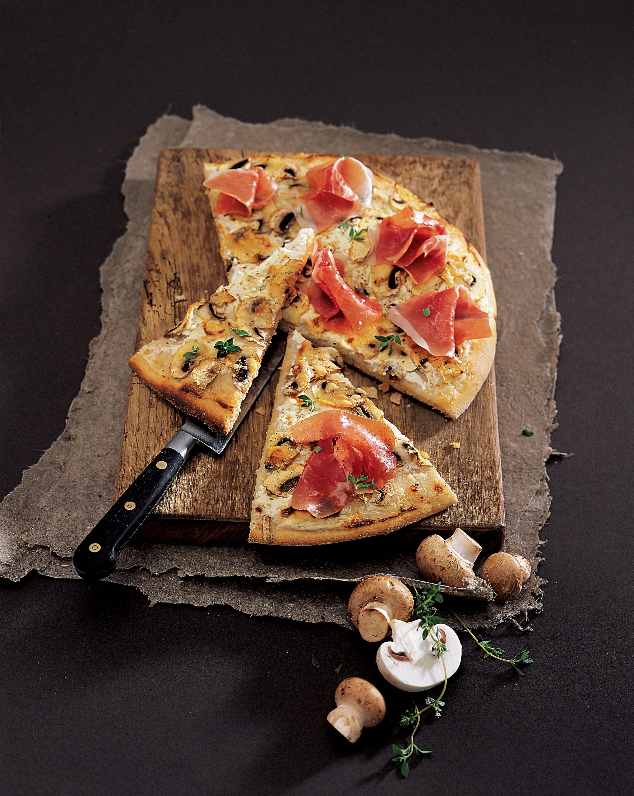 Pilz-Pizza
