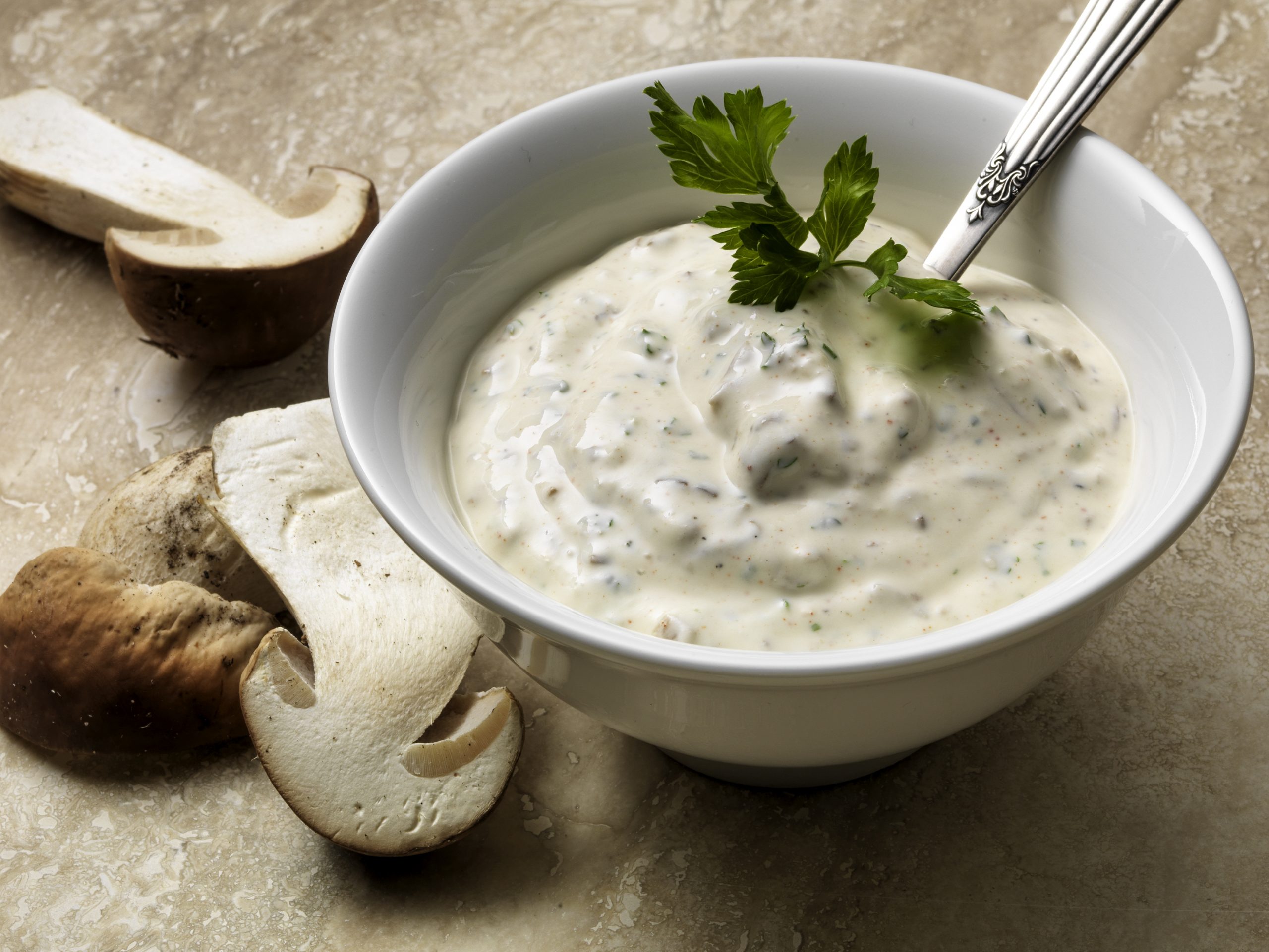 Sauce aux champignons (fondue chinoise ou dip)