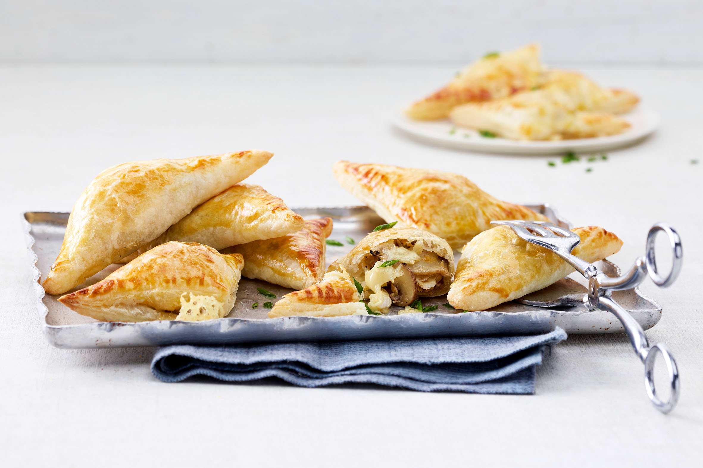 Feuilletés champignons-fromage