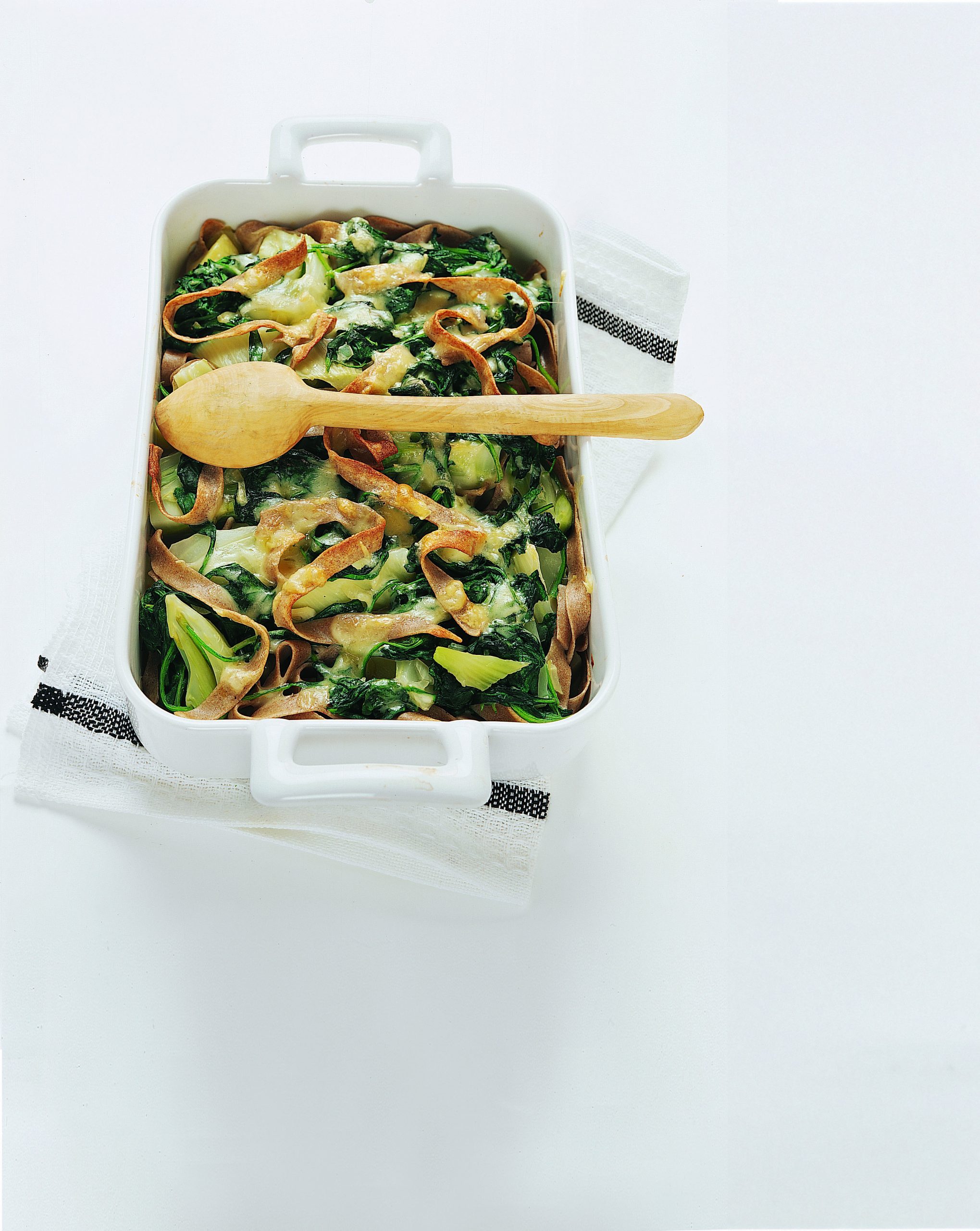Pizzoccheri mit Fenchel und Spinat