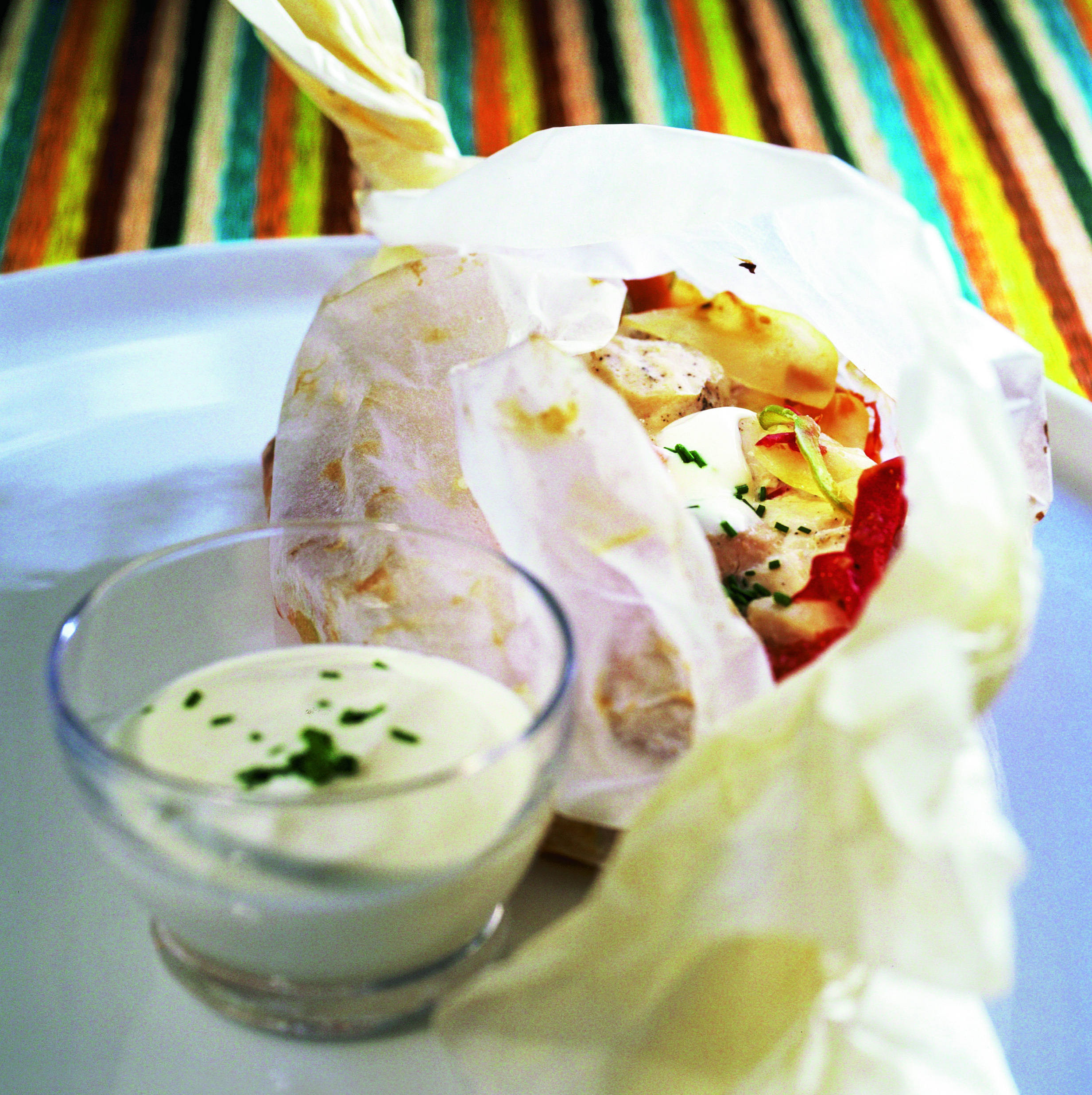 Poulet en papillote