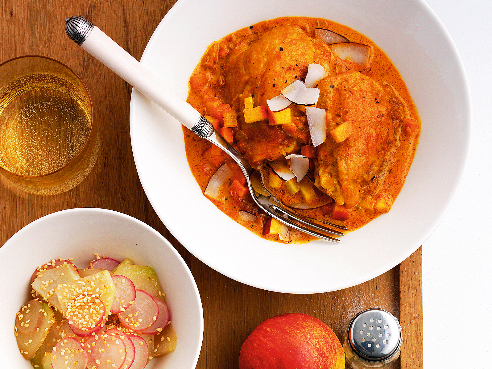 Curry de poulet