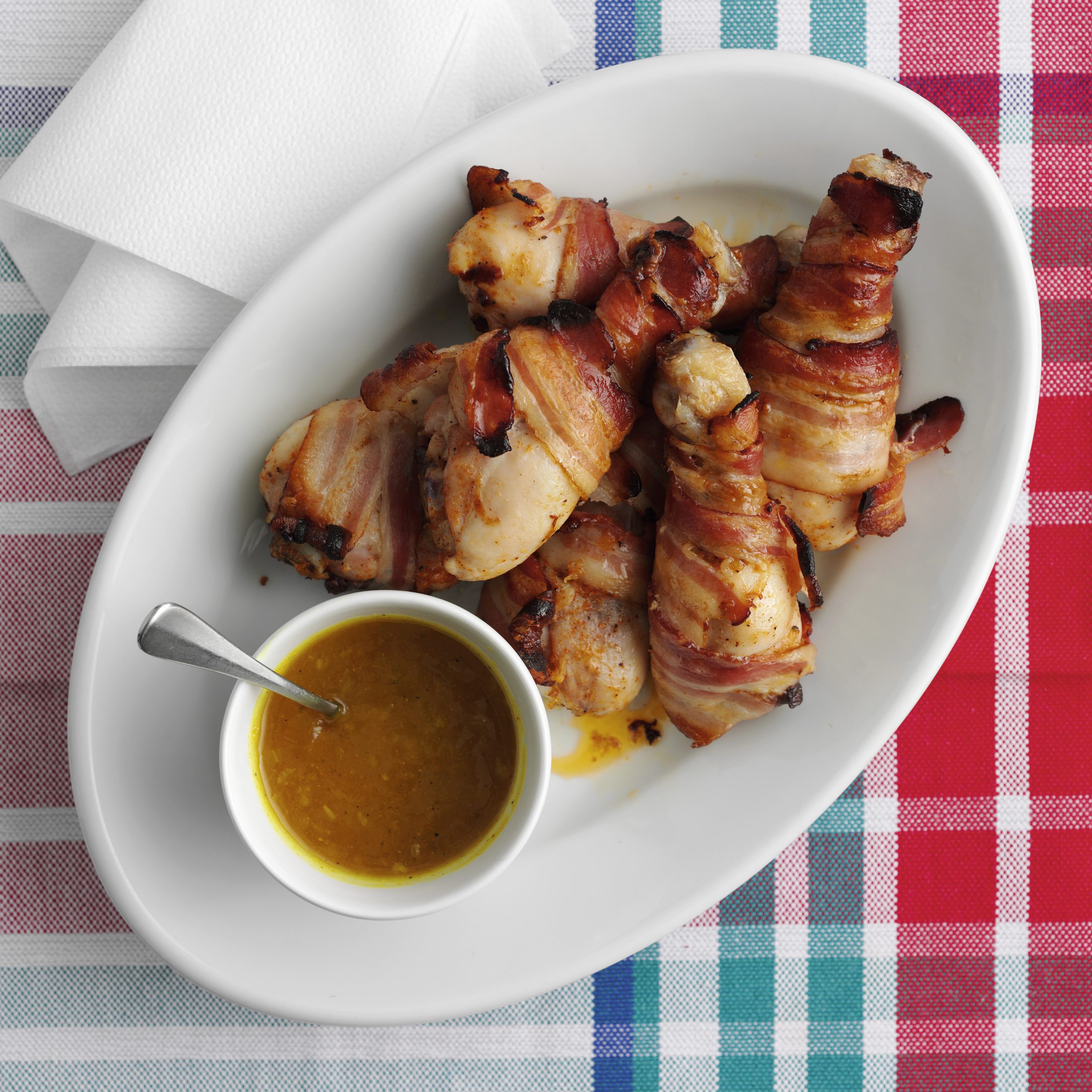 Poulet-Keulen mit Curry-Sauce