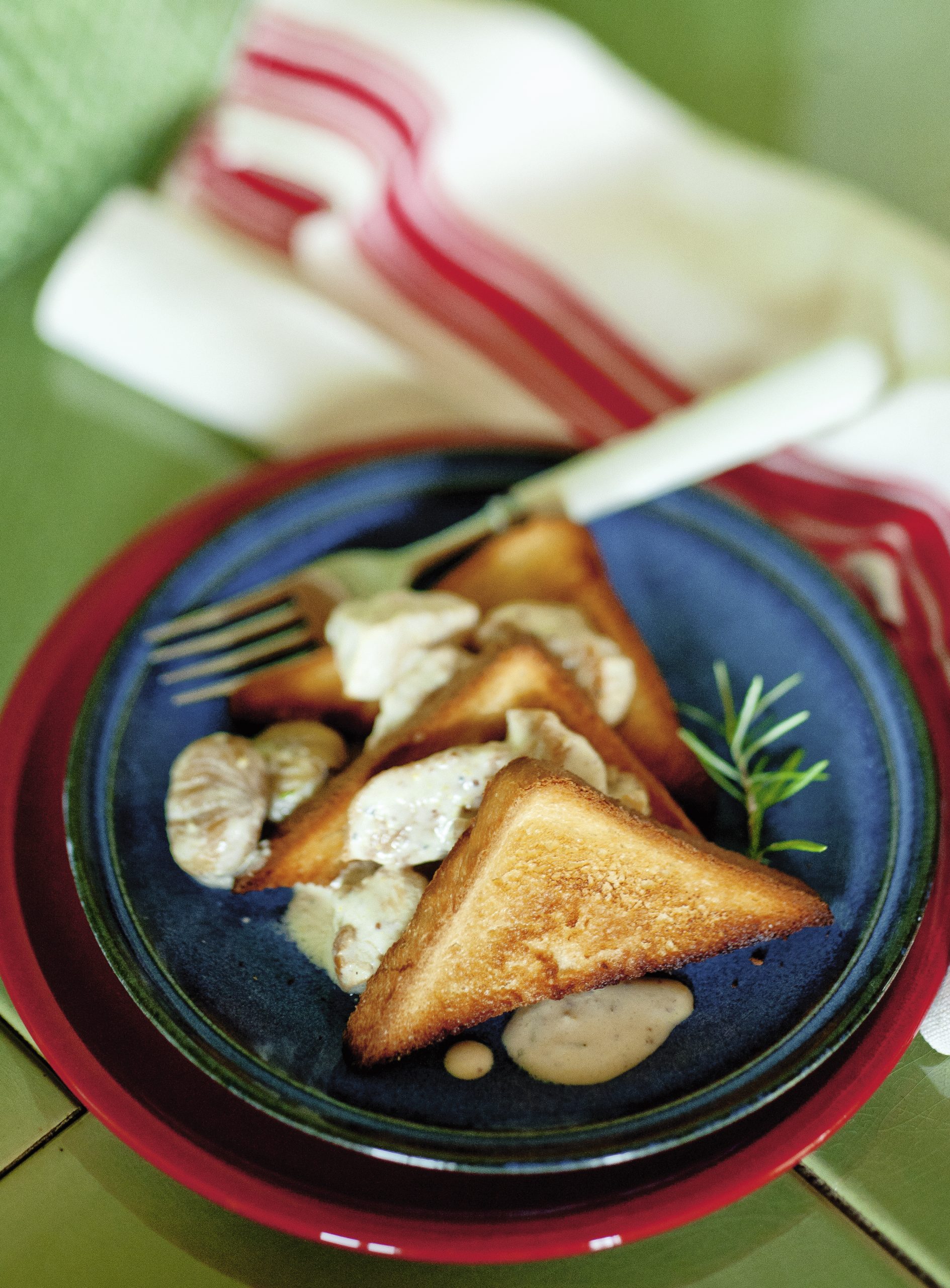 Poulet-Marroni-Toast