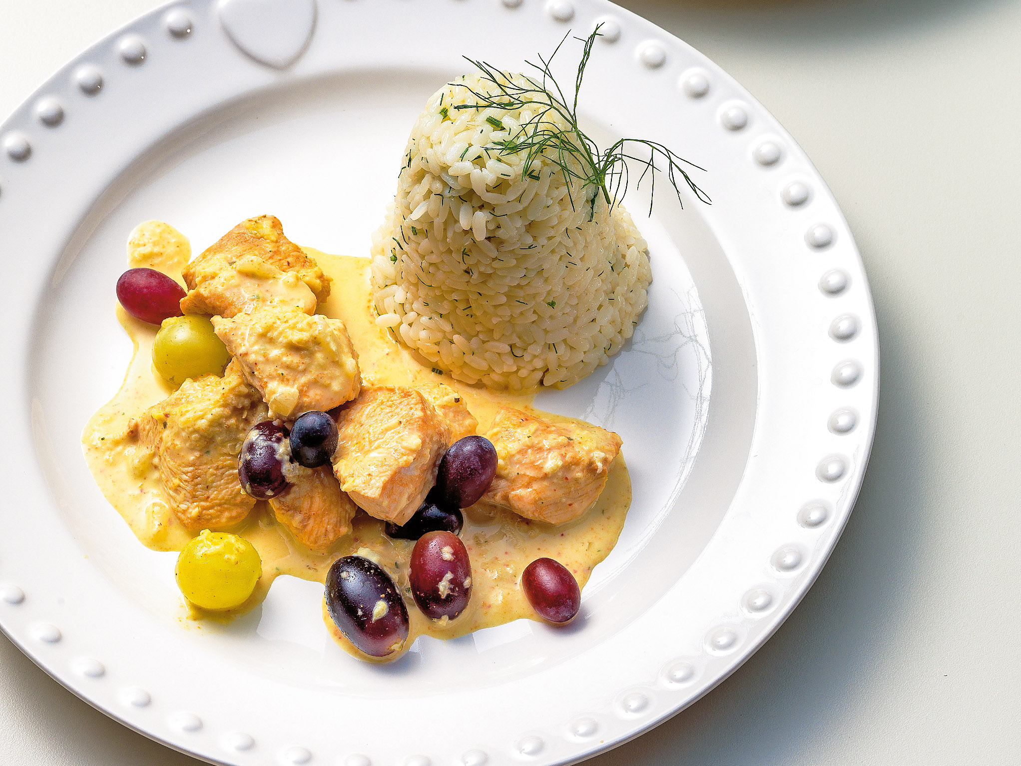 Curry de poulet au yogourt