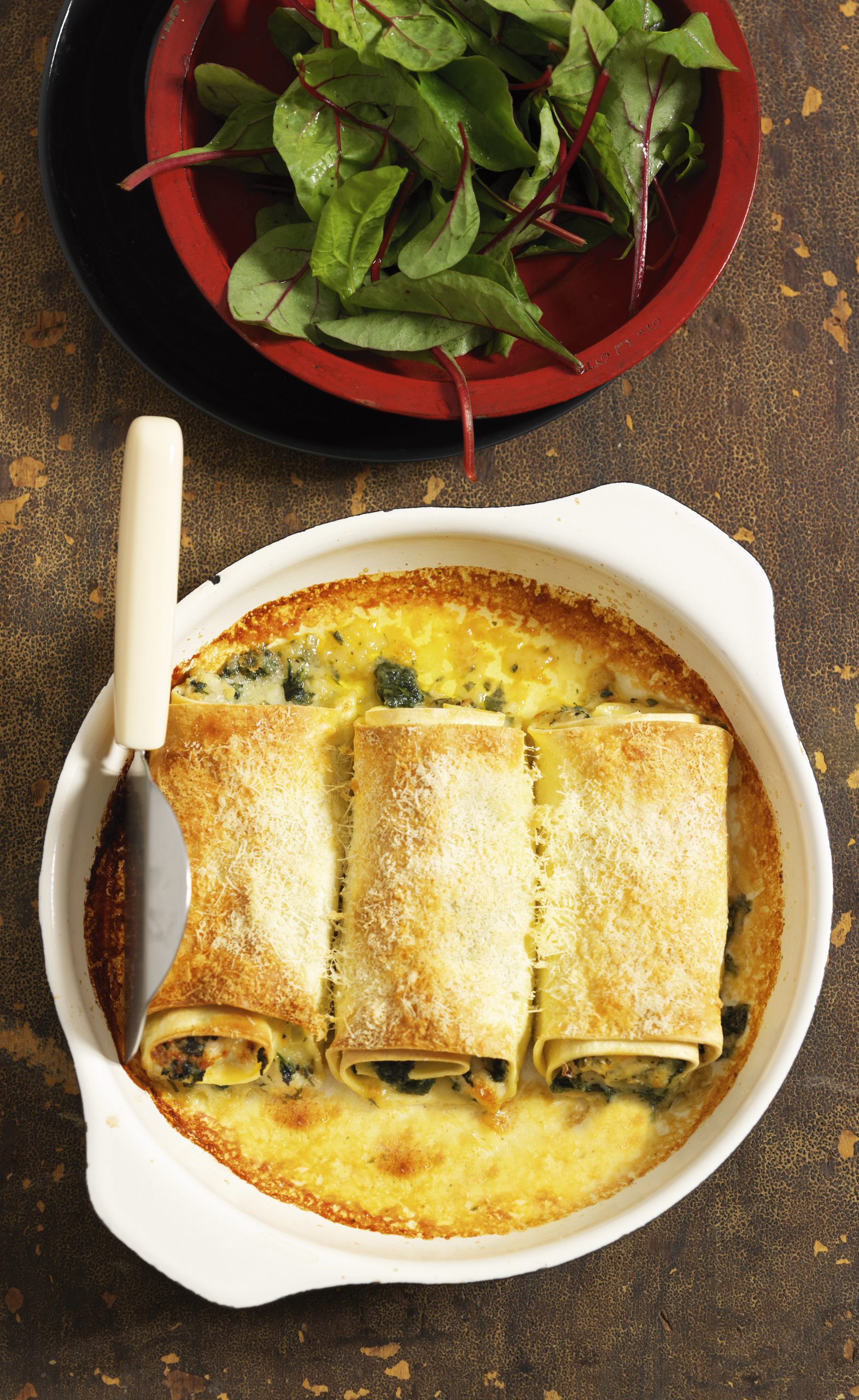 Cannelloni poulet-mozzarella
