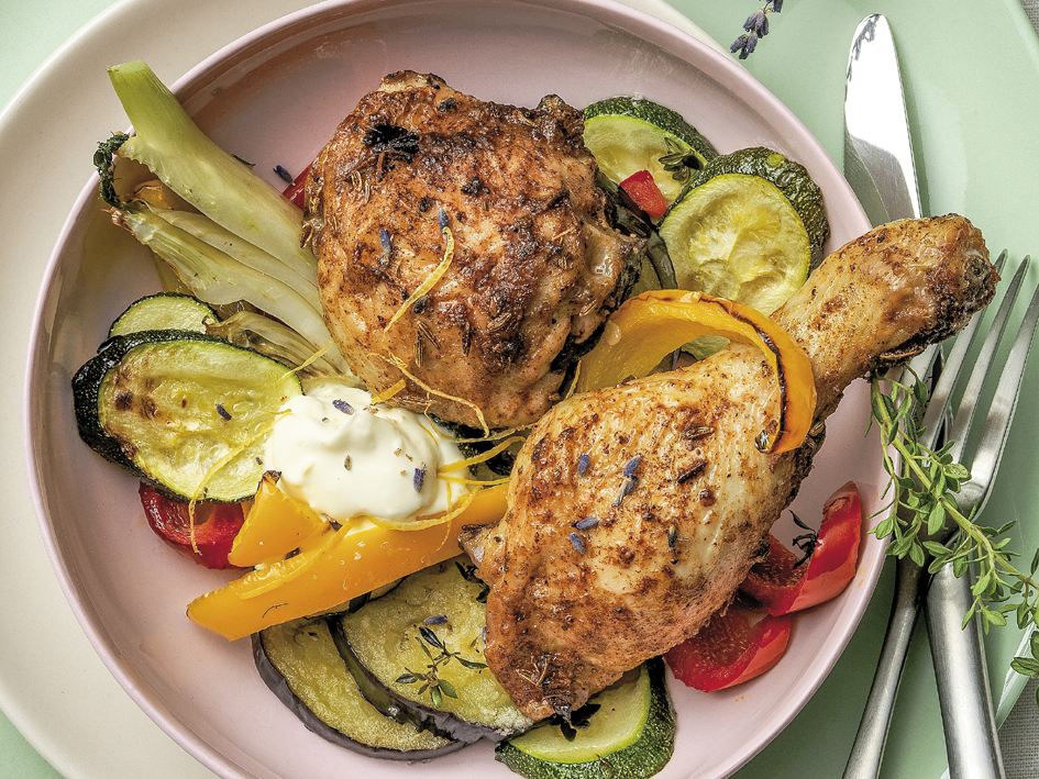 Poulet à la provençale