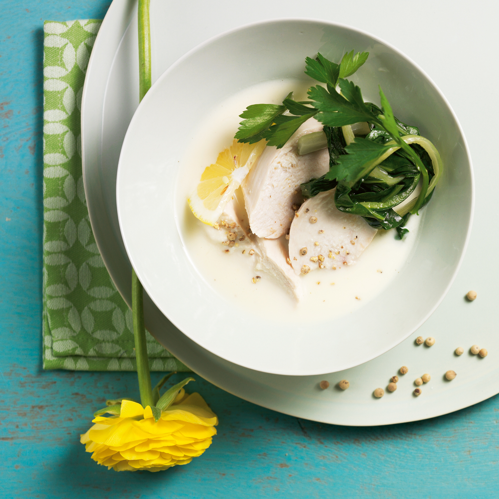 Pouletbrüstchen in Zitronenmilch