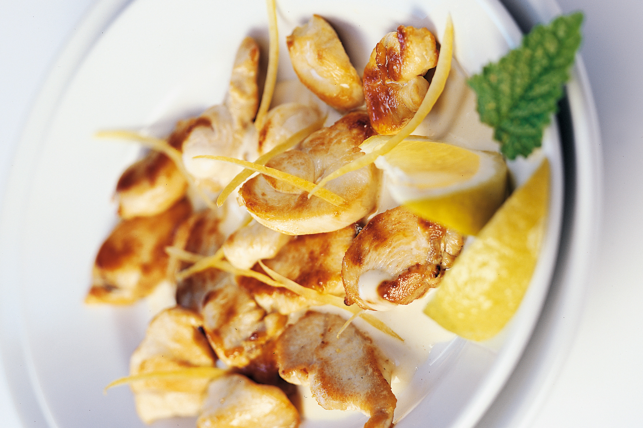Pouletgeschnetzeltes an Zitronensauce