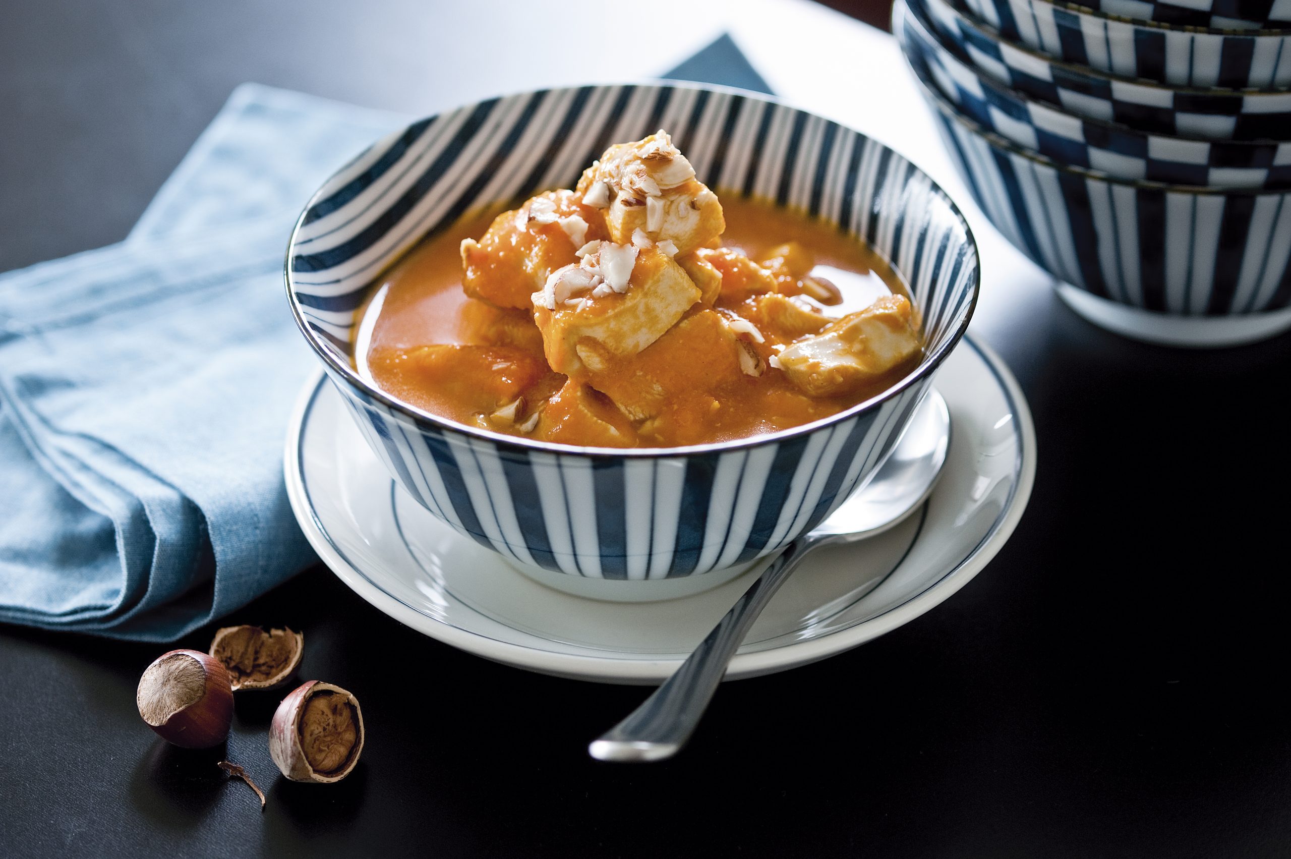 Pouletgeschnetzeltes in Kürbissauce