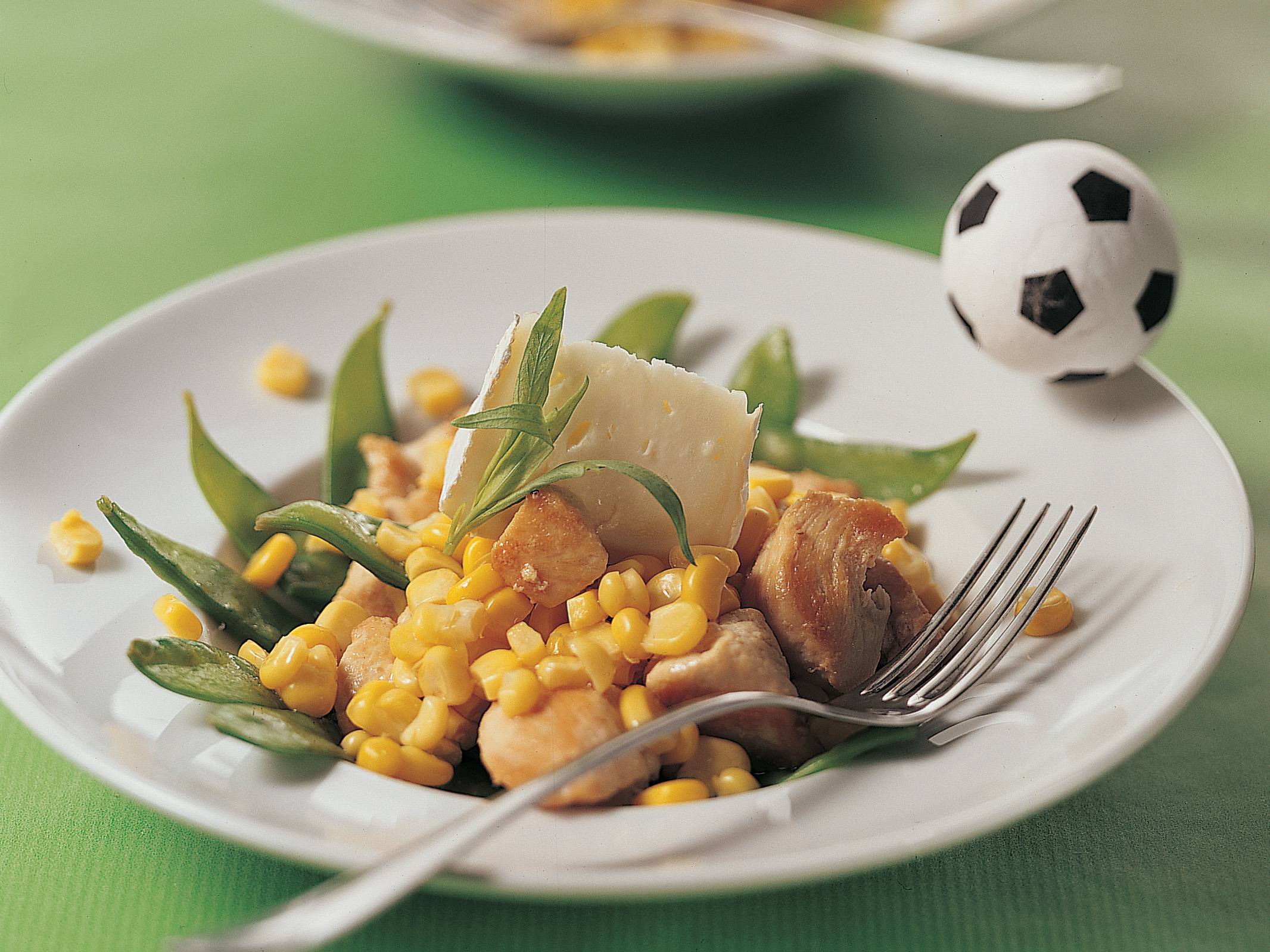 Pouletsalat mit Kefen