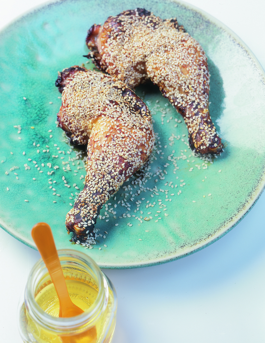 Cuisses de poulet au miel et au sésame