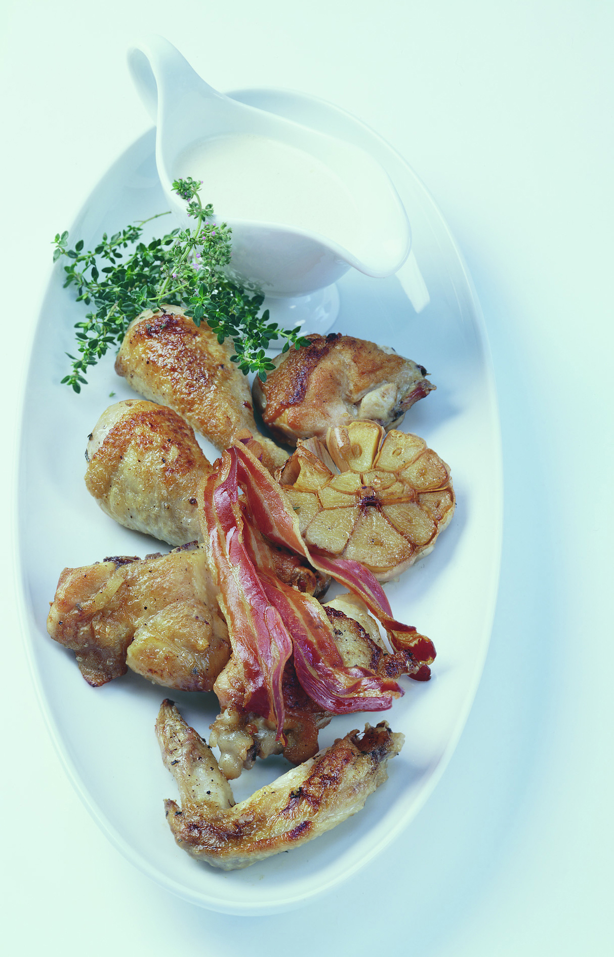 Poulet au four