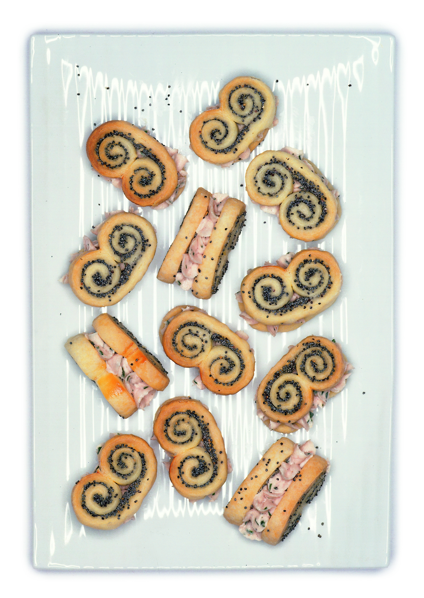 Coeurs de France farcis au jambon et au mascarpone