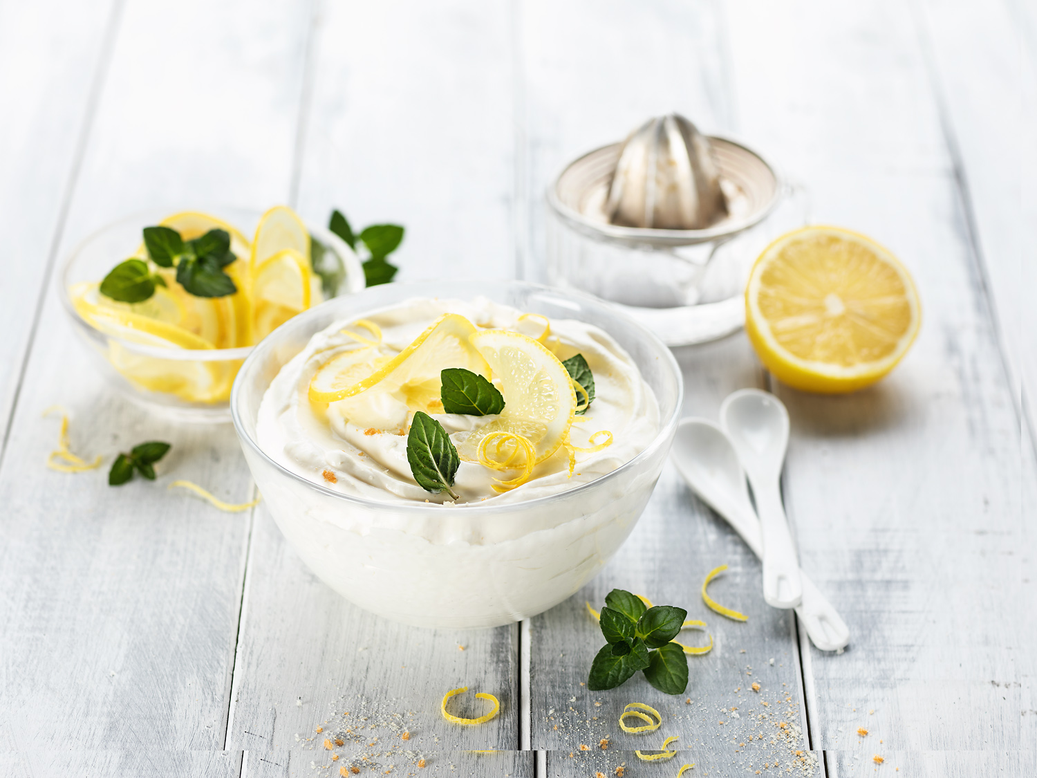 Crème au séré et au citron