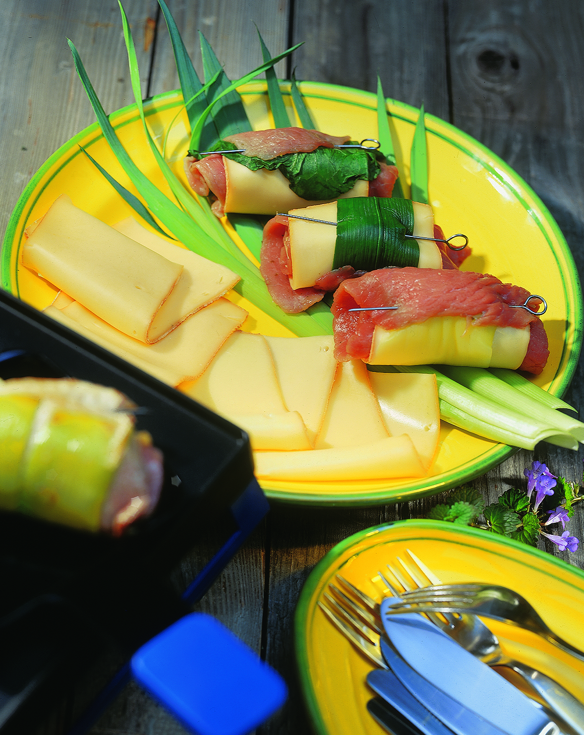 Raclette-Involtini