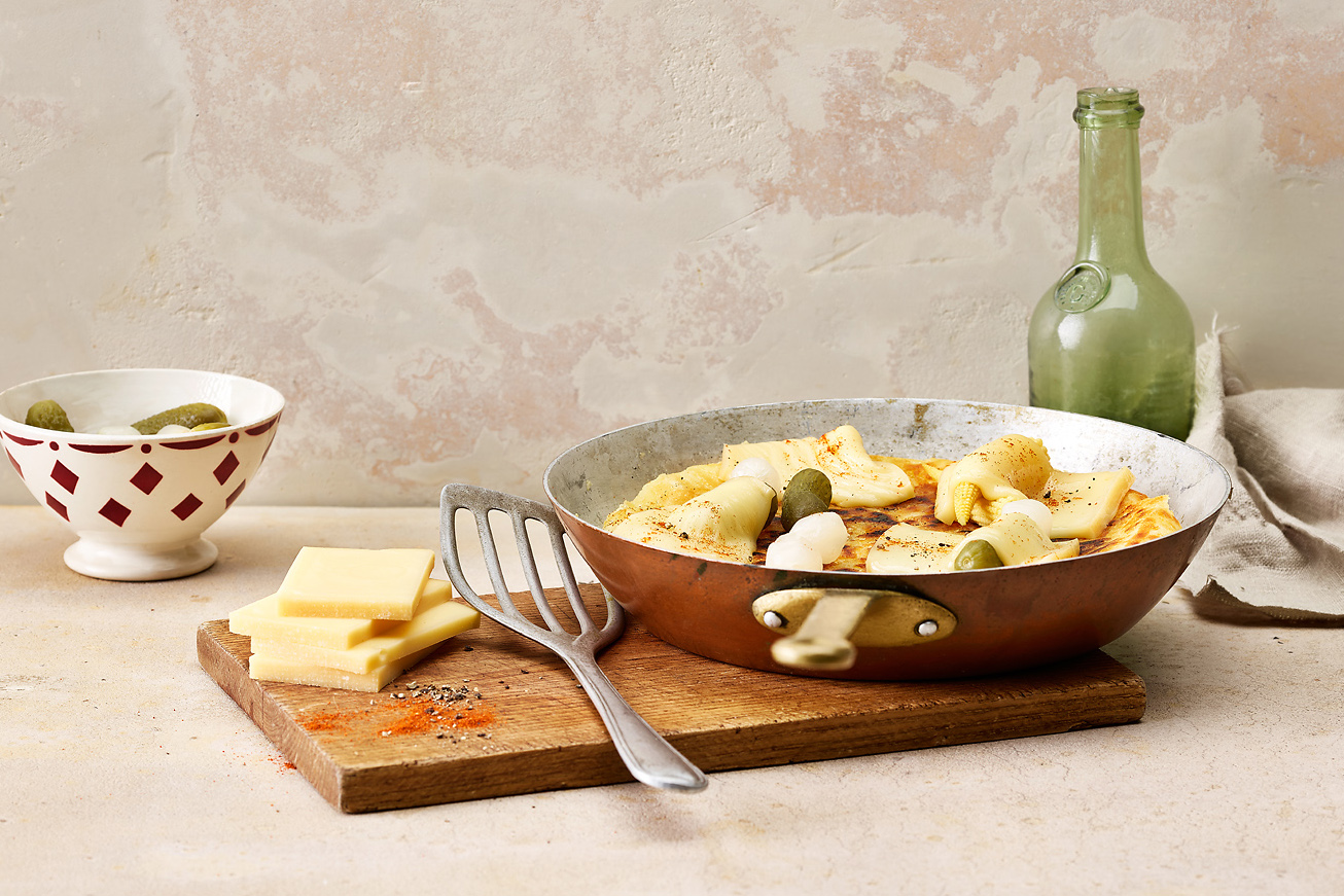 Rösti au fromage à raclette