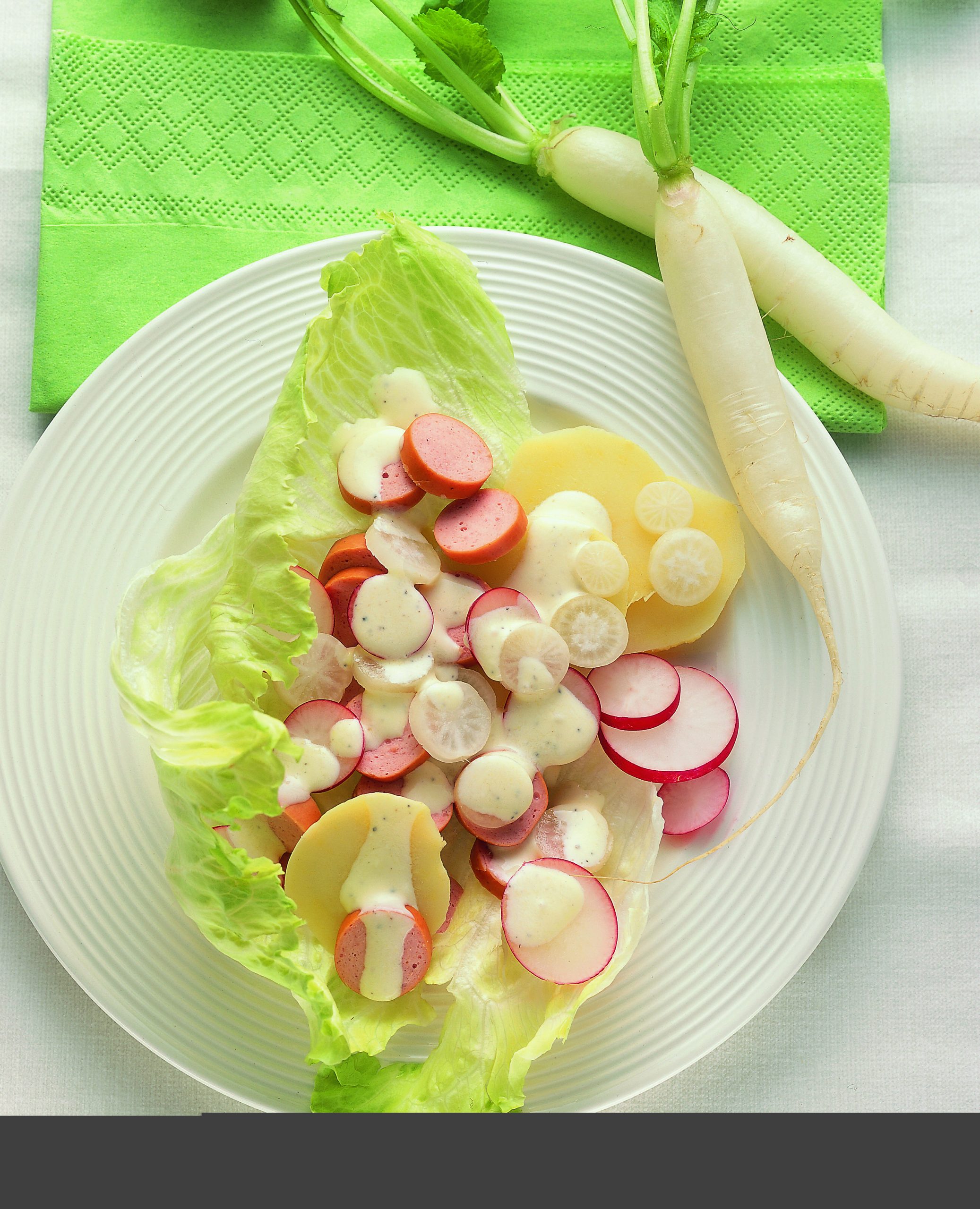 Salade de radis