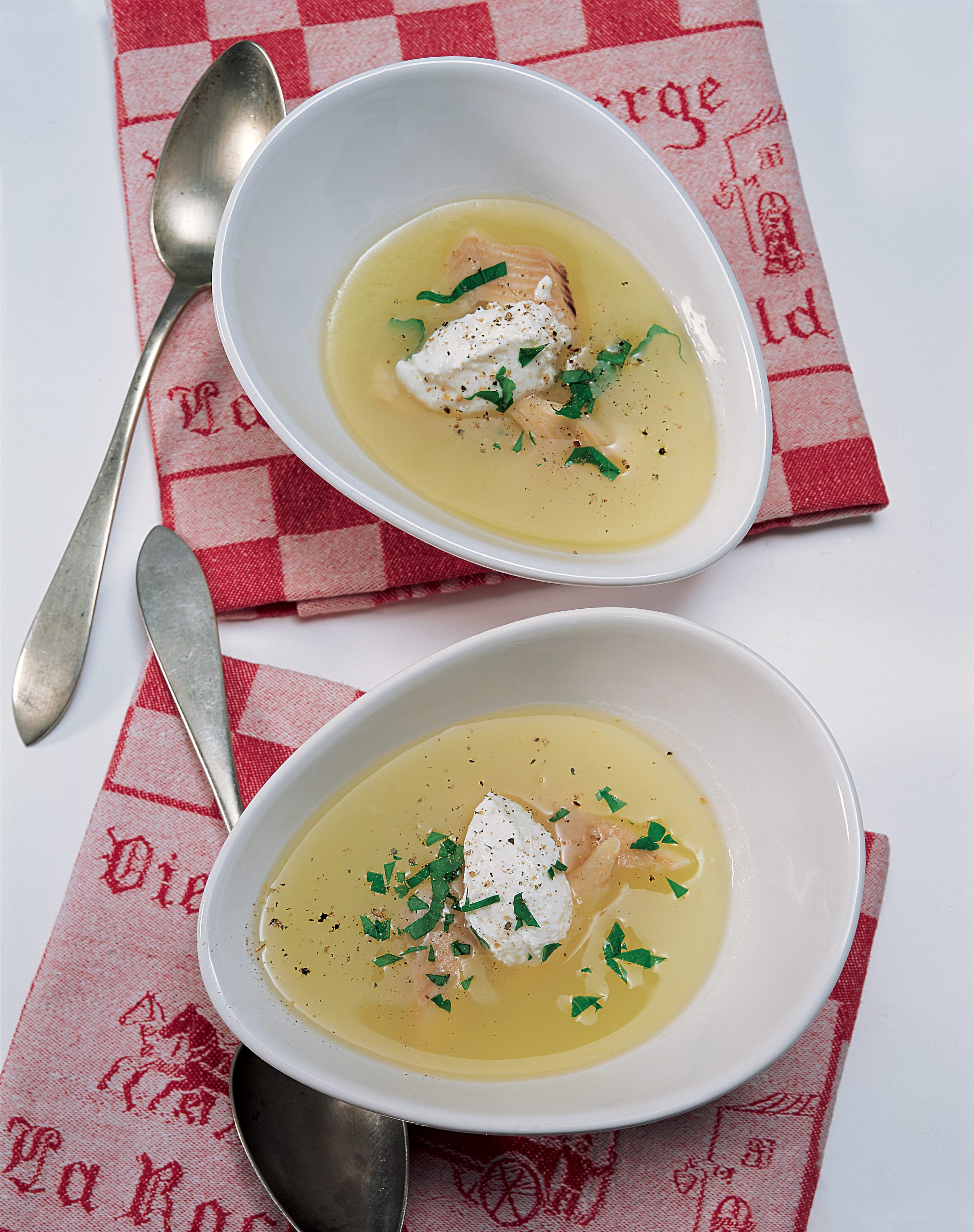 Soupe de poisson fumé