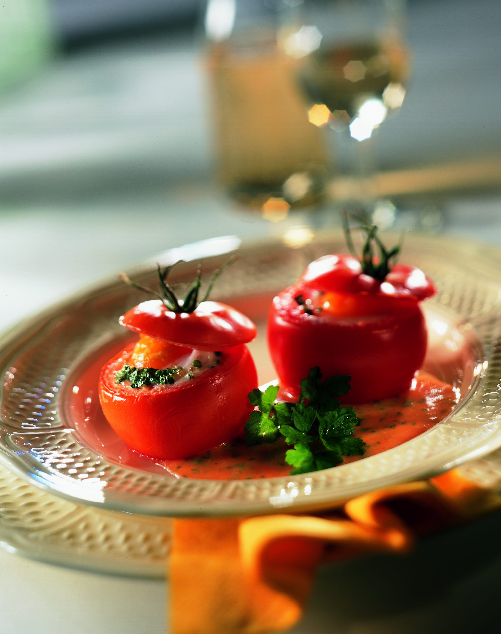 Rancher-Eier mit pikanter Sauce