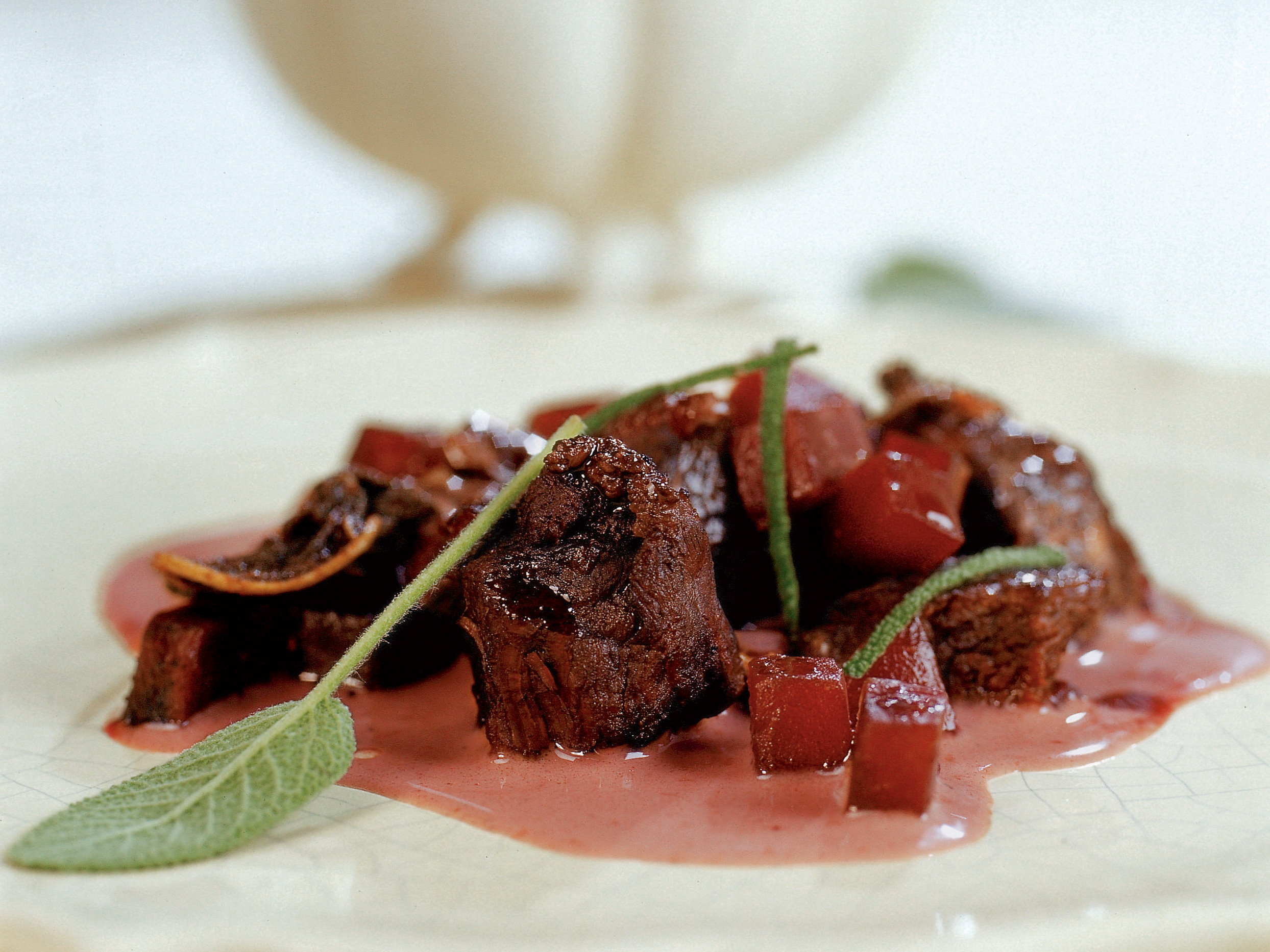 Ragoût de boeuf aux betteraves