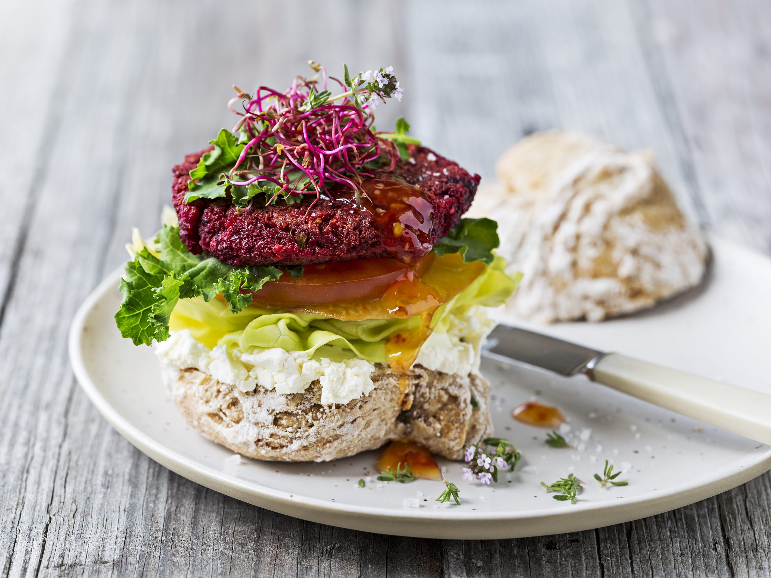 Randenburger (Veggie-Burger)