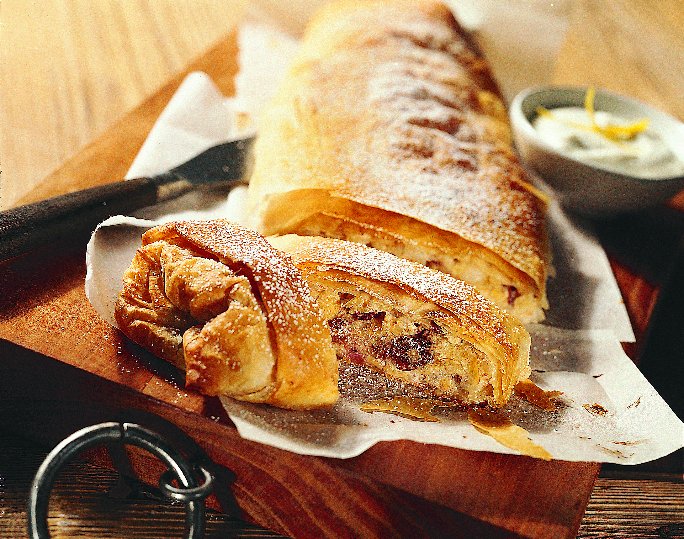 Reis-Apfel-Strudel