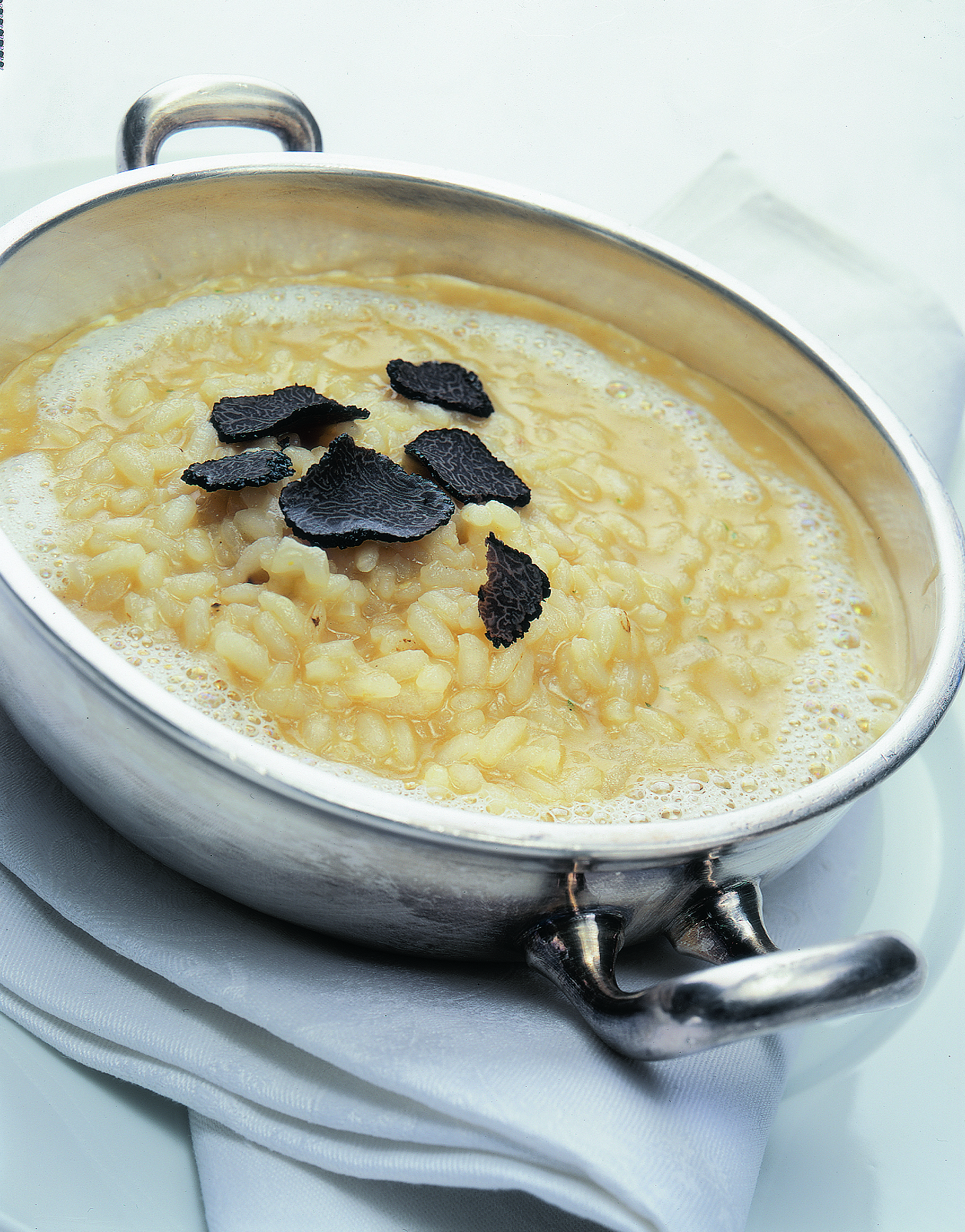 Risotto mit Marsala und Trüffelschaum