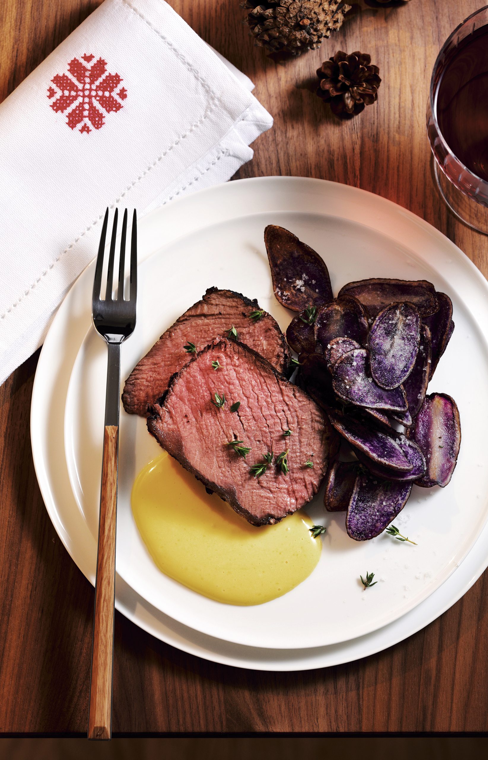 Roastbeef mit Teemarinade
