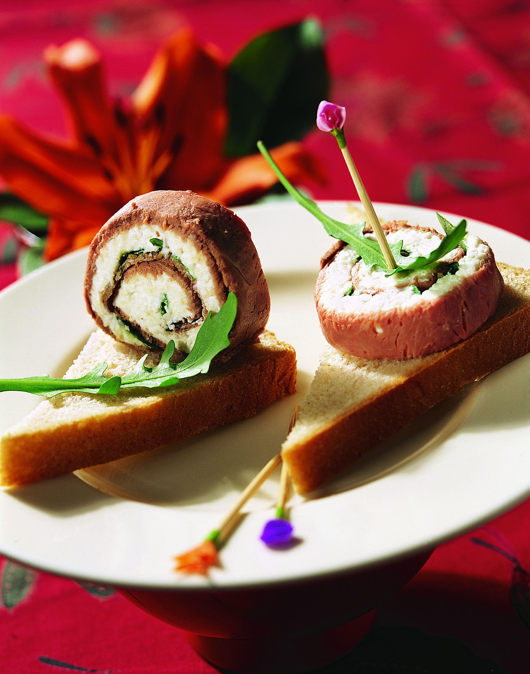 Roastbeef-Röllchen