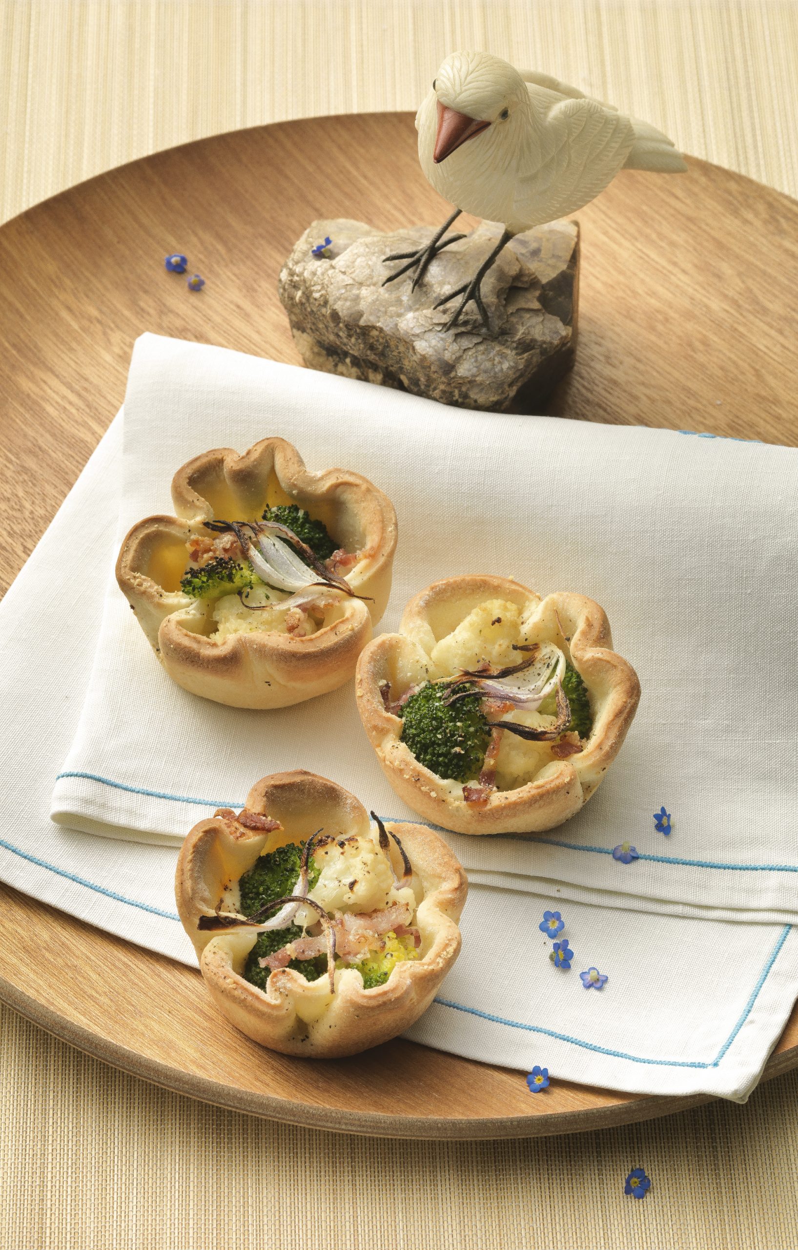 Tartelettes fleuries