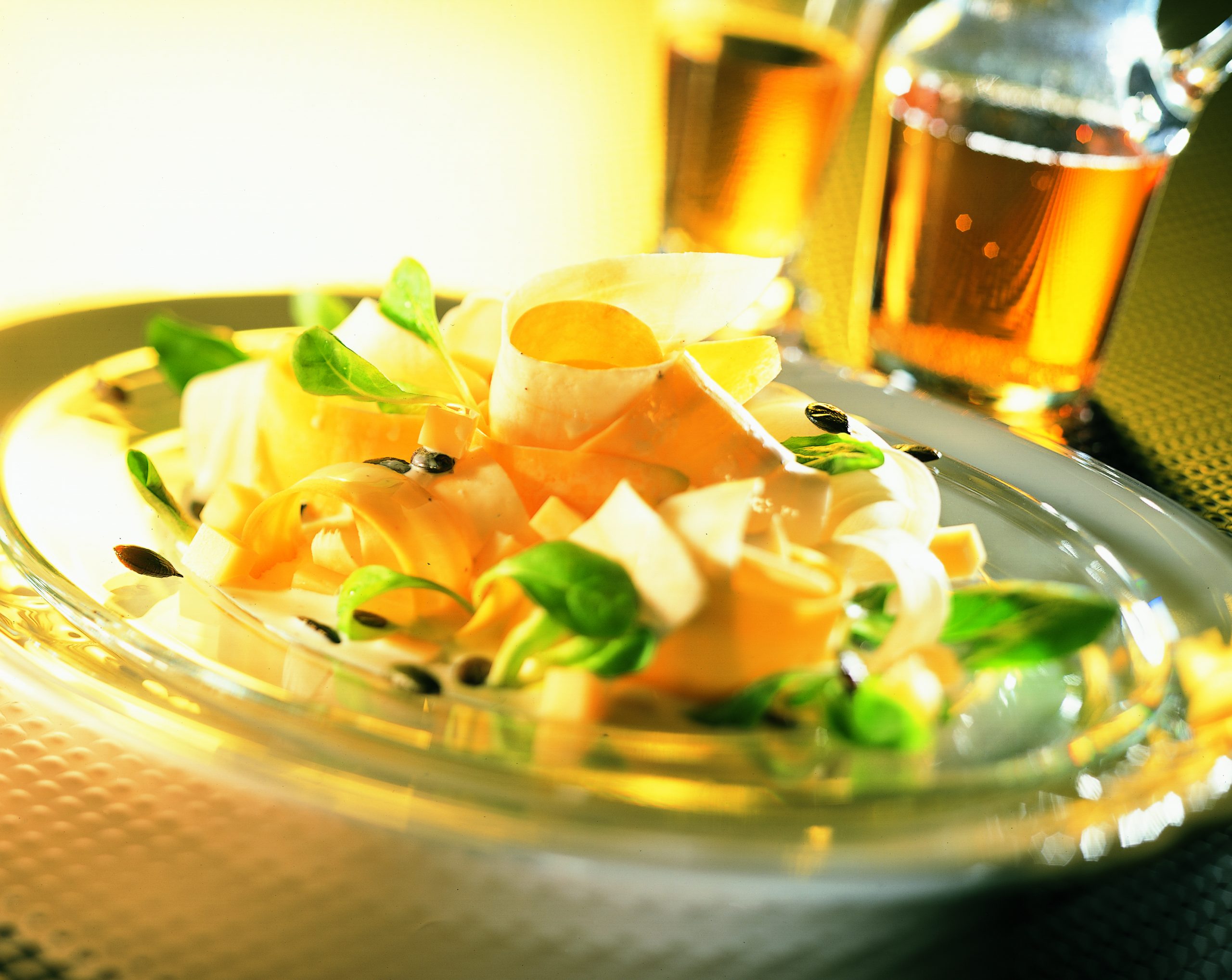 Salade de panais cru à l'emmental