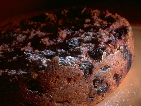 Romishorner Chriesipolster (Kirschen-Brotkuchen)