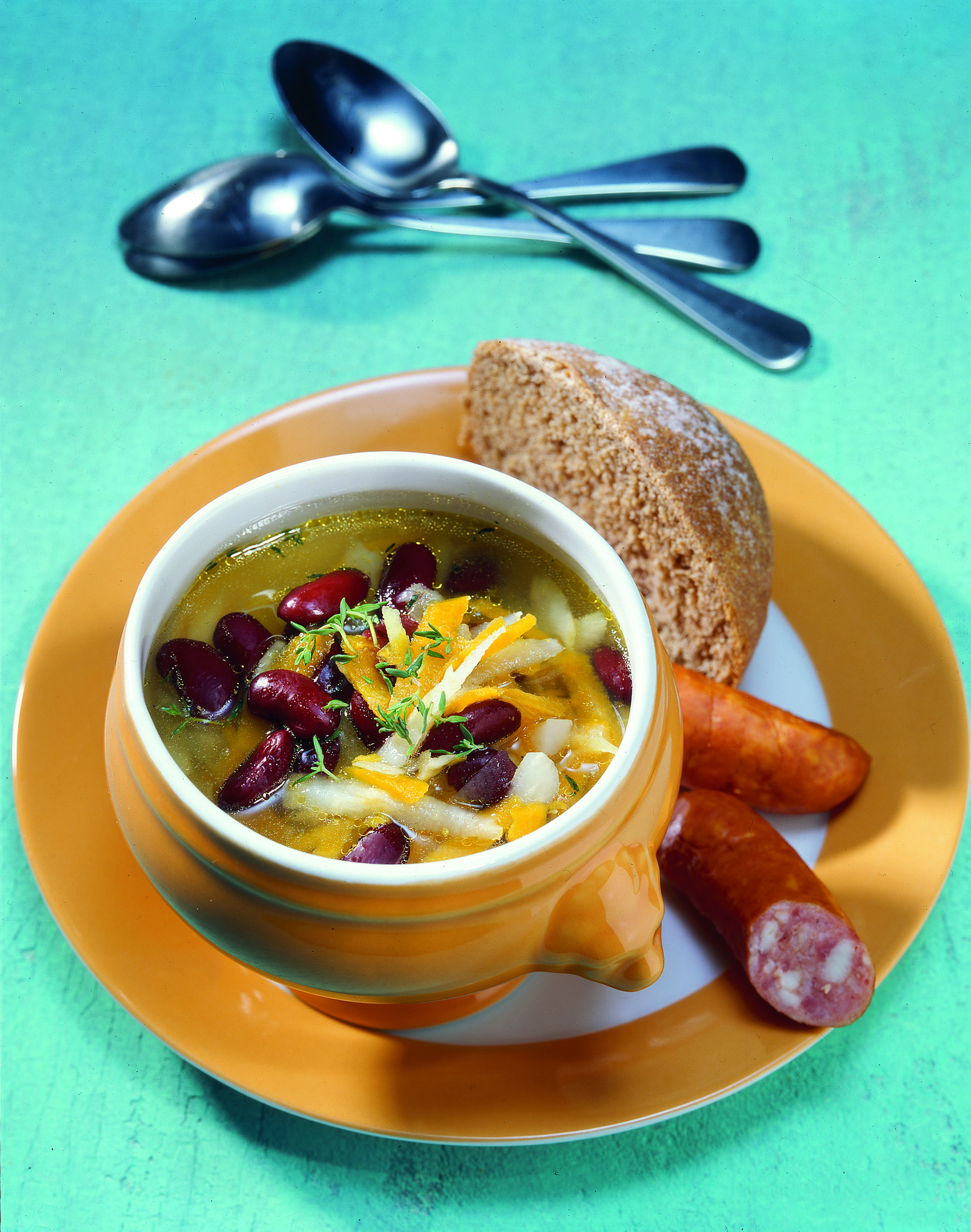 Rote Bohnensuppe