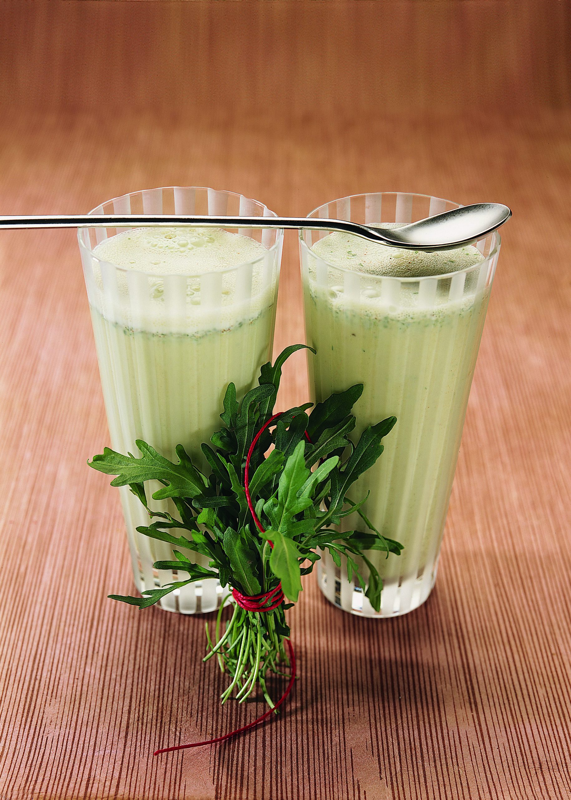 Frappé aux amandes et à la roquette