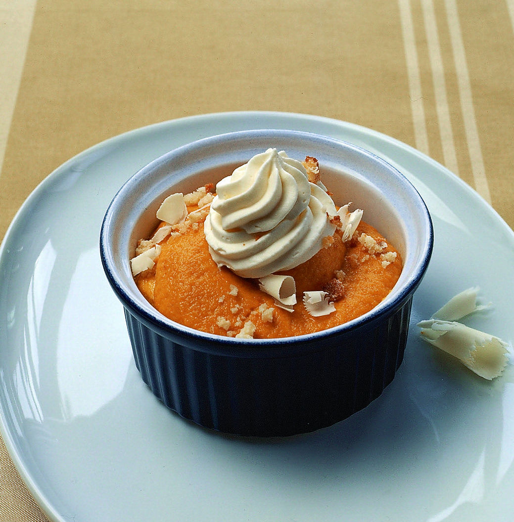 Flan aux carottes et aux amaretti