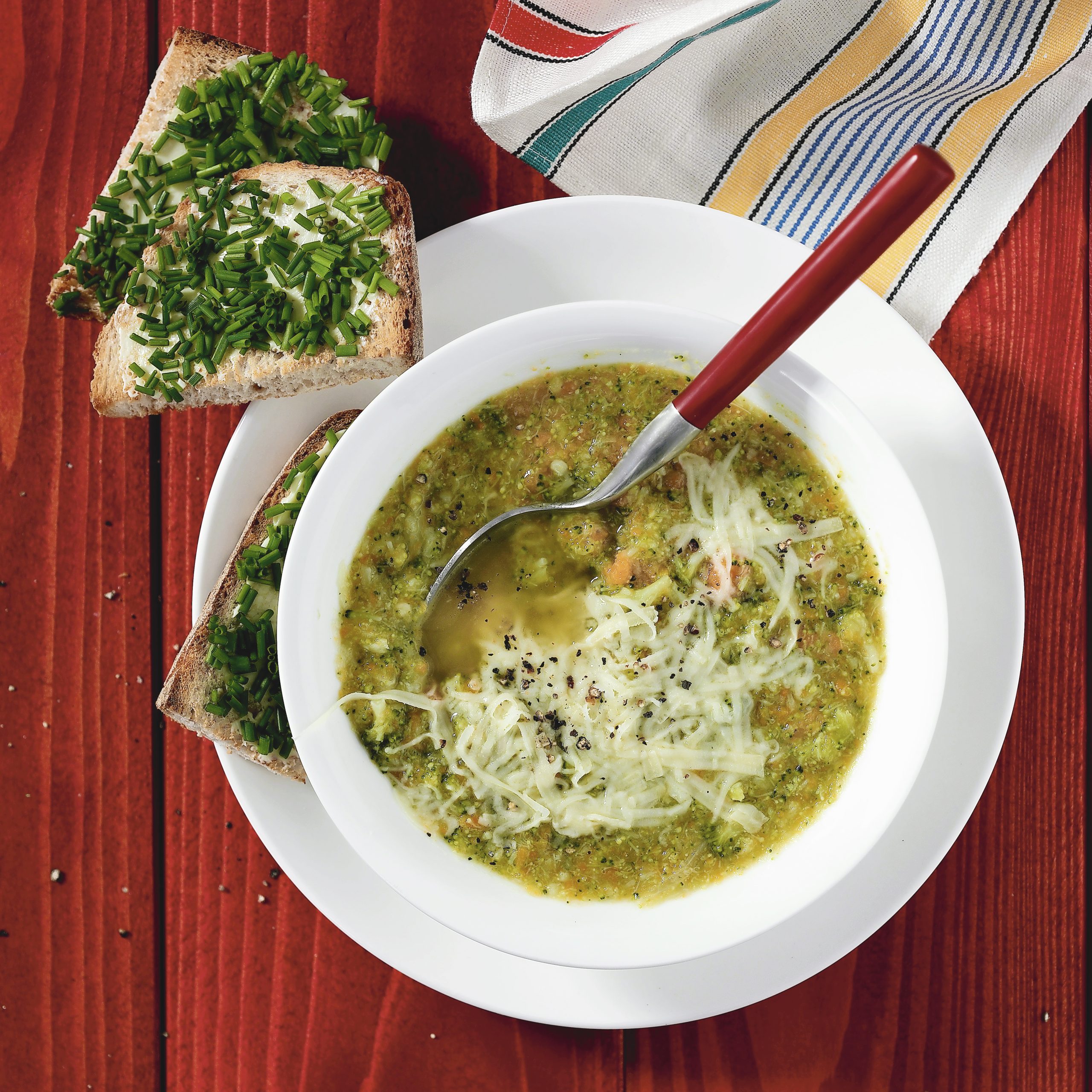 Soupe carottes-brocolis