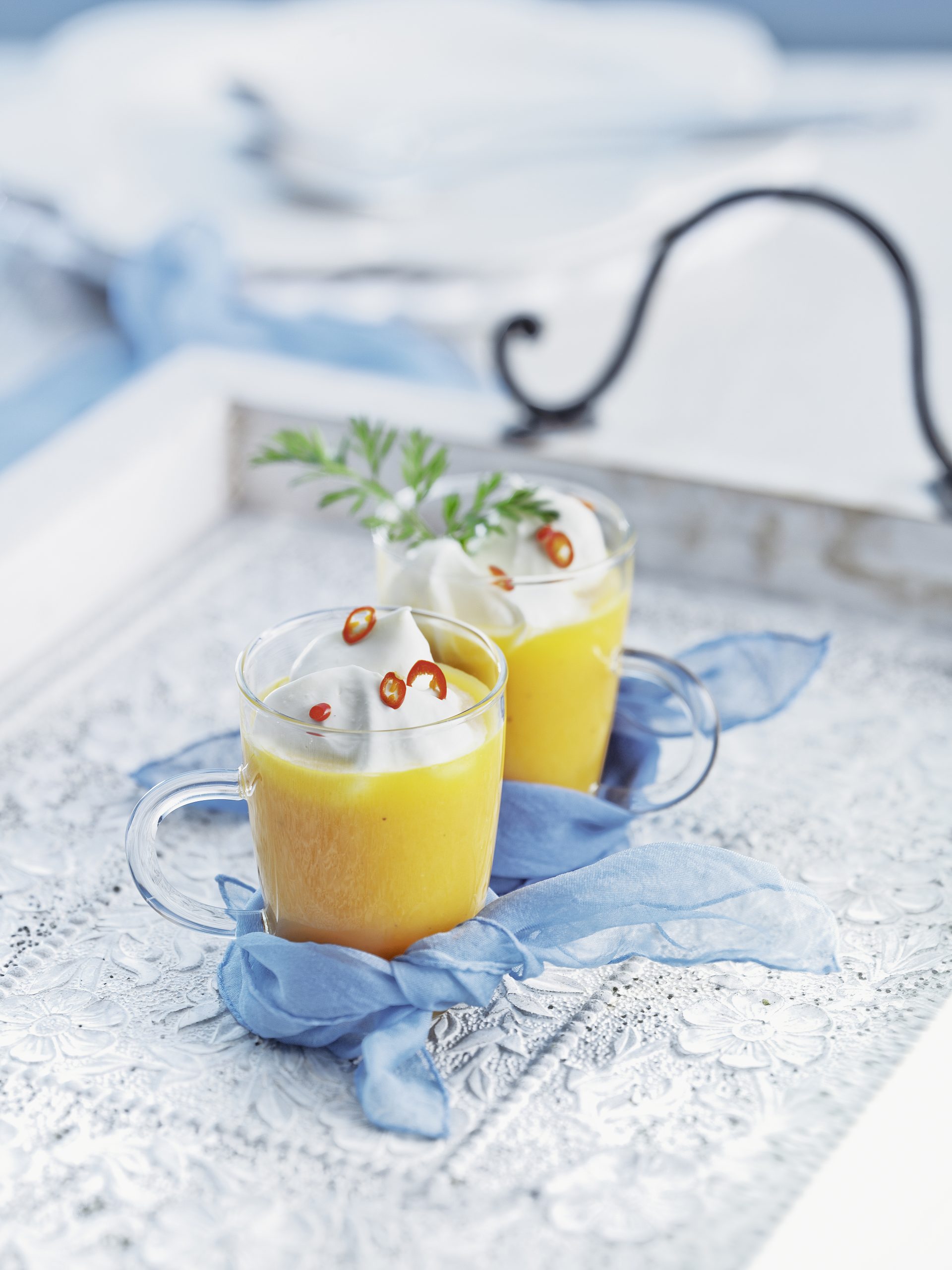 Cappuccino aux carottes