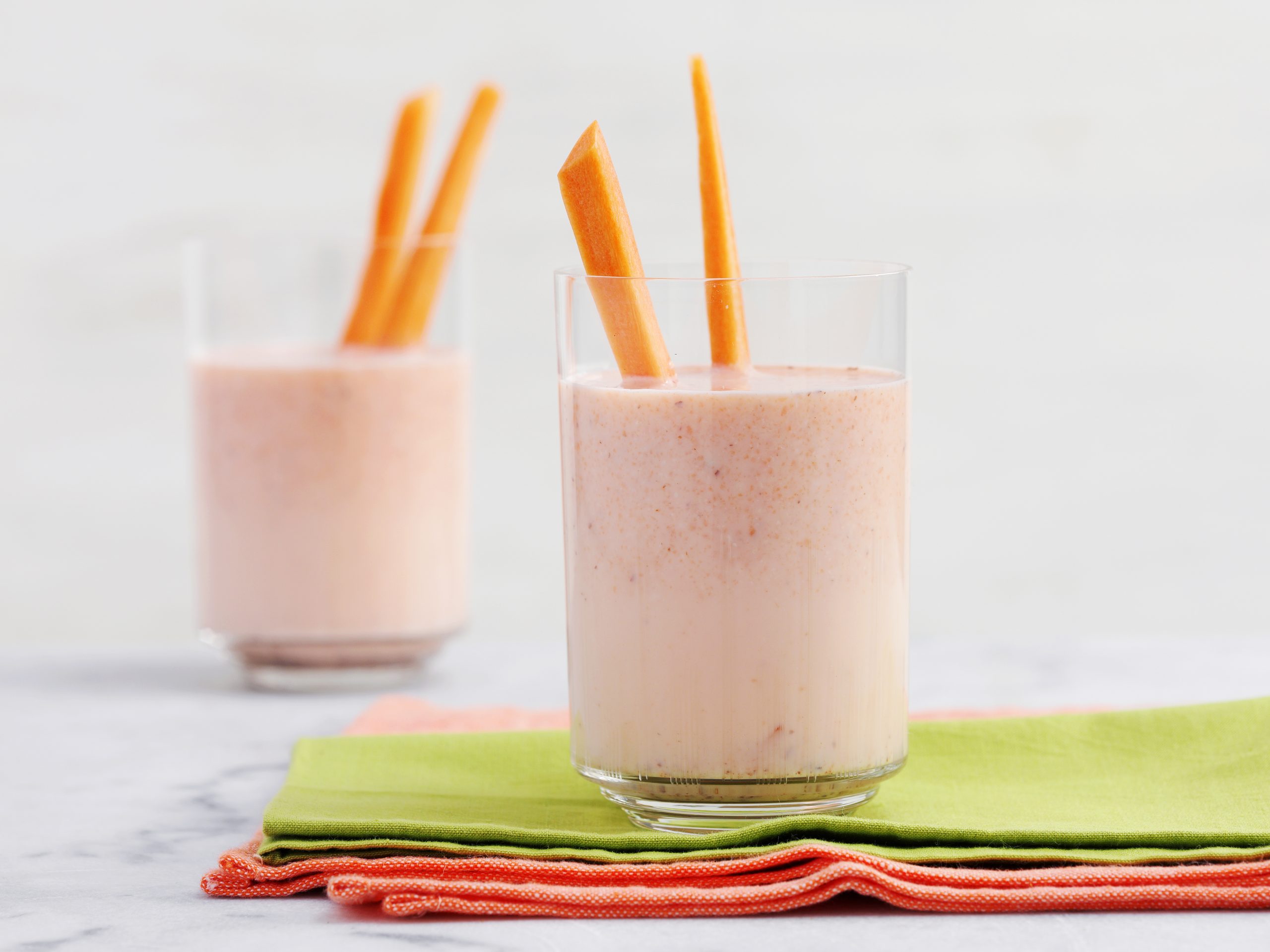 Lait épicé à la carotte