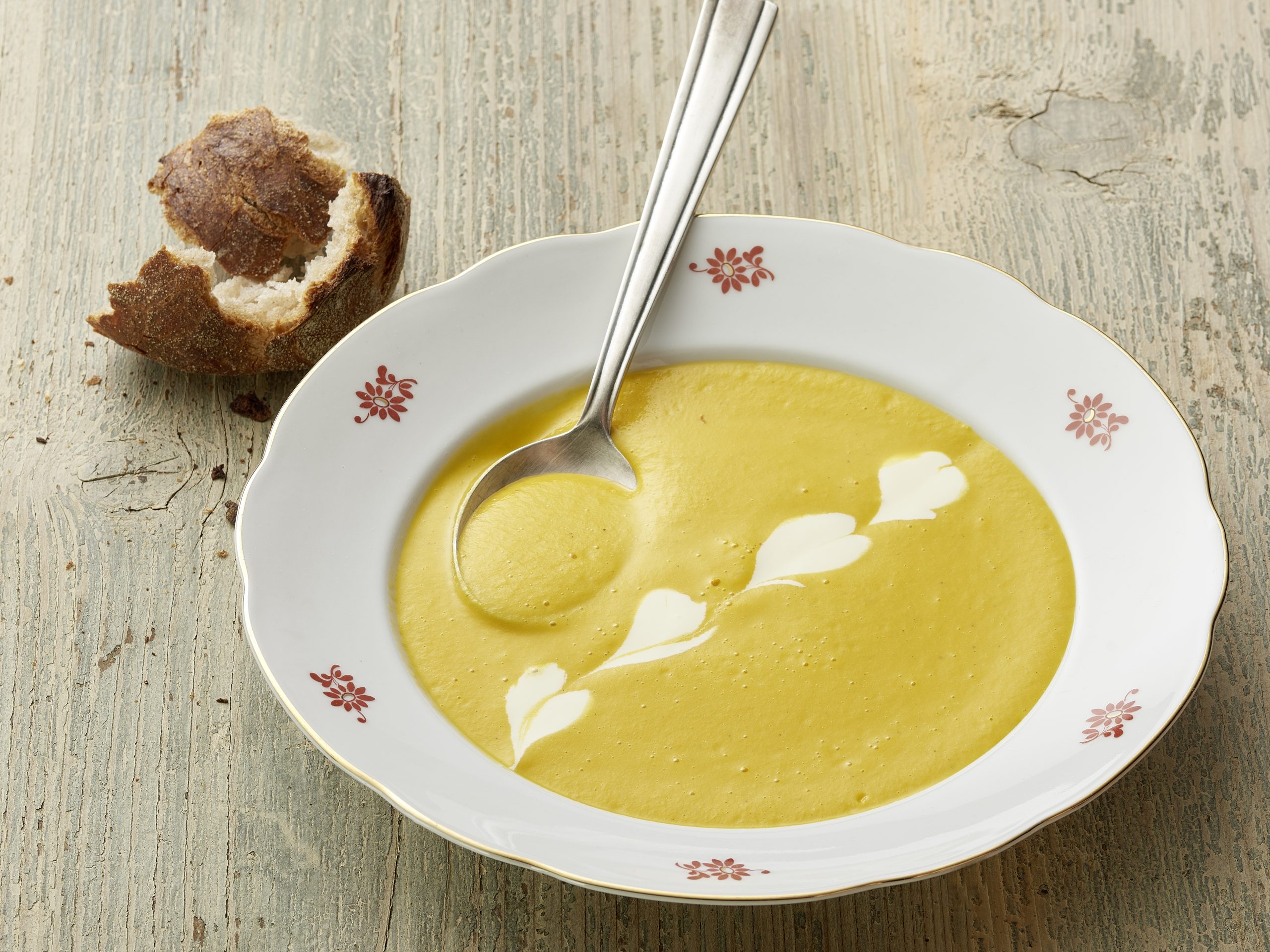 Rüebli-Ingwer-Suppe