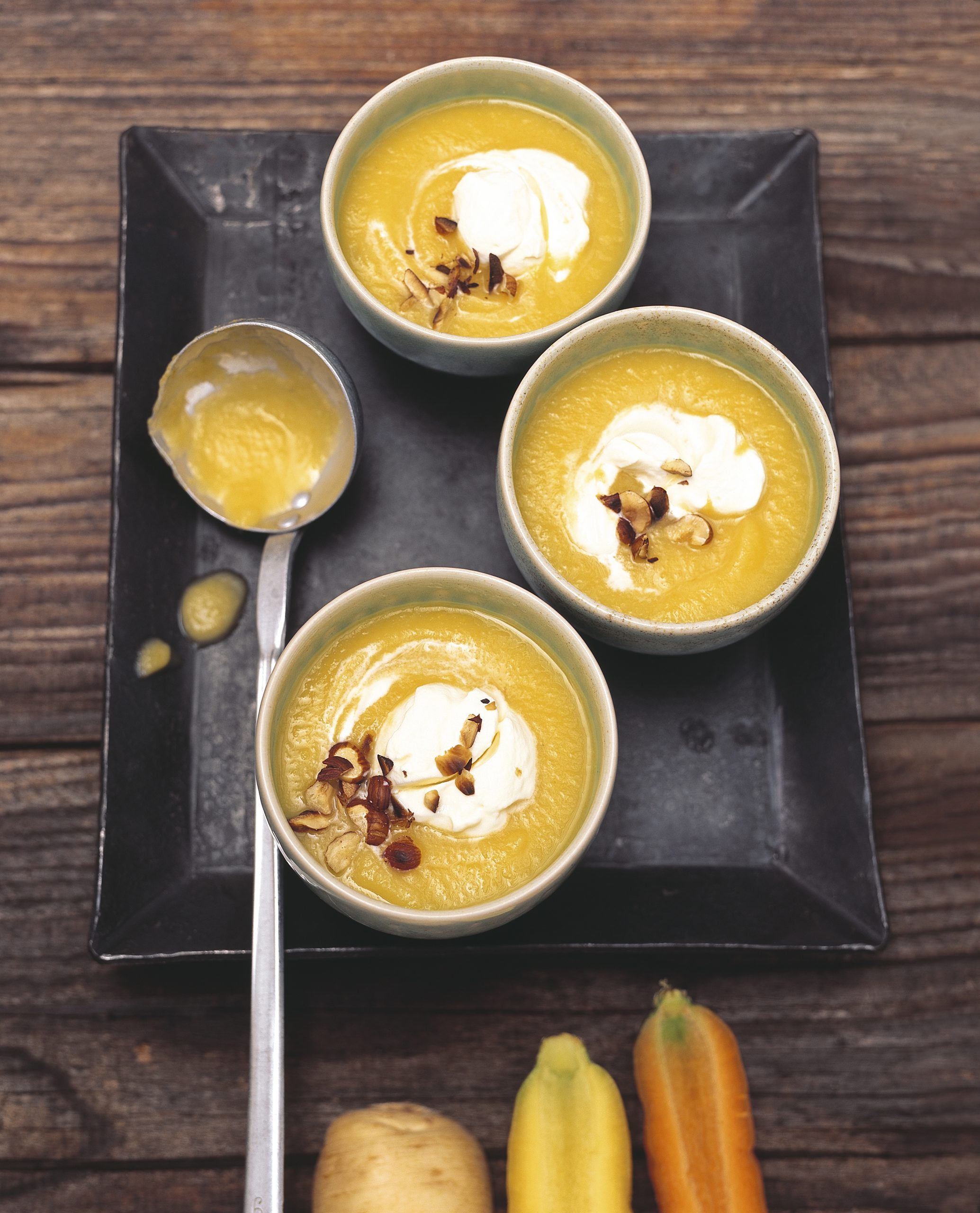 Rüebli-Sellerie-Pastinaken-Suppe