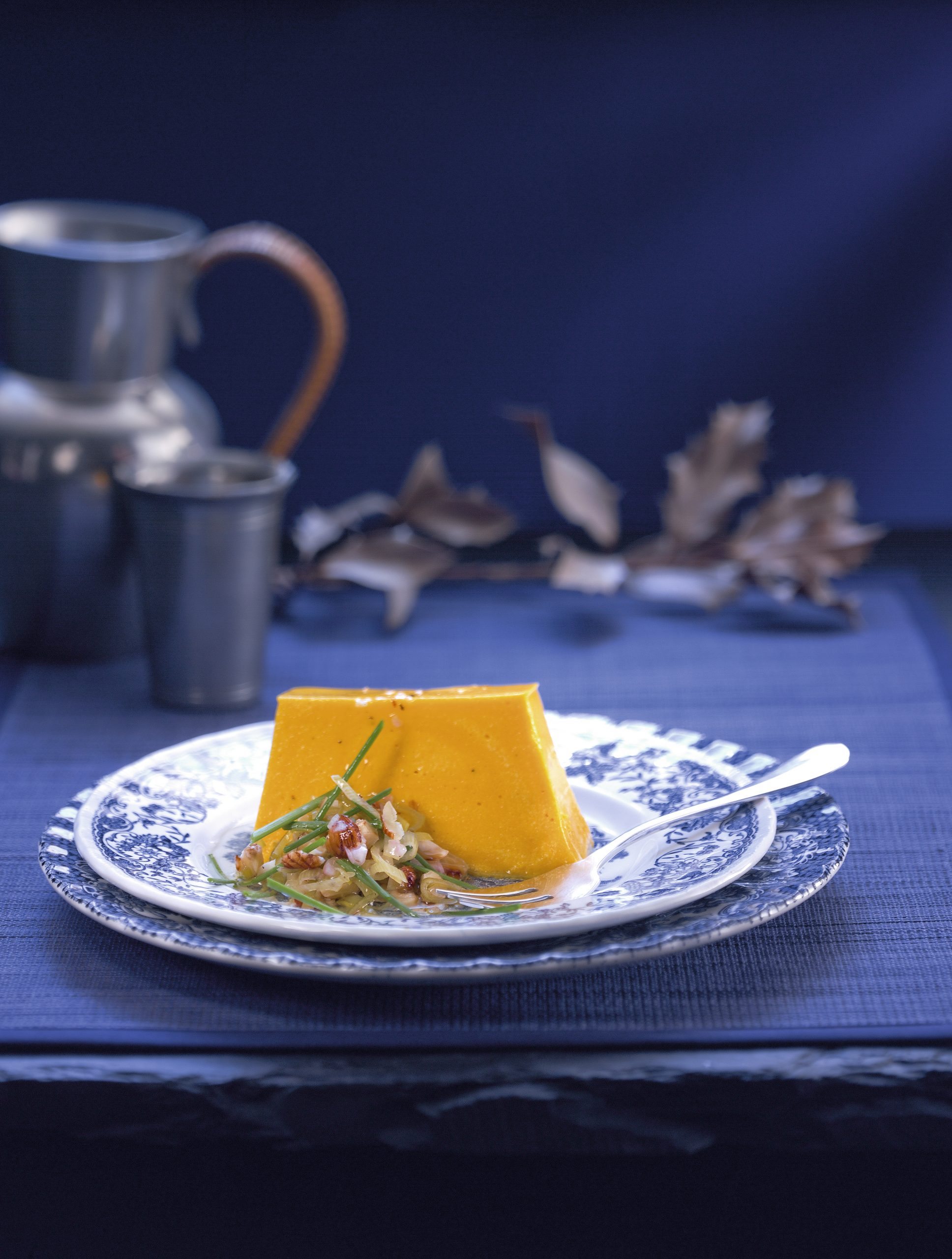 Rüebli-Terrine mit Haselnuss-Vinaigrette