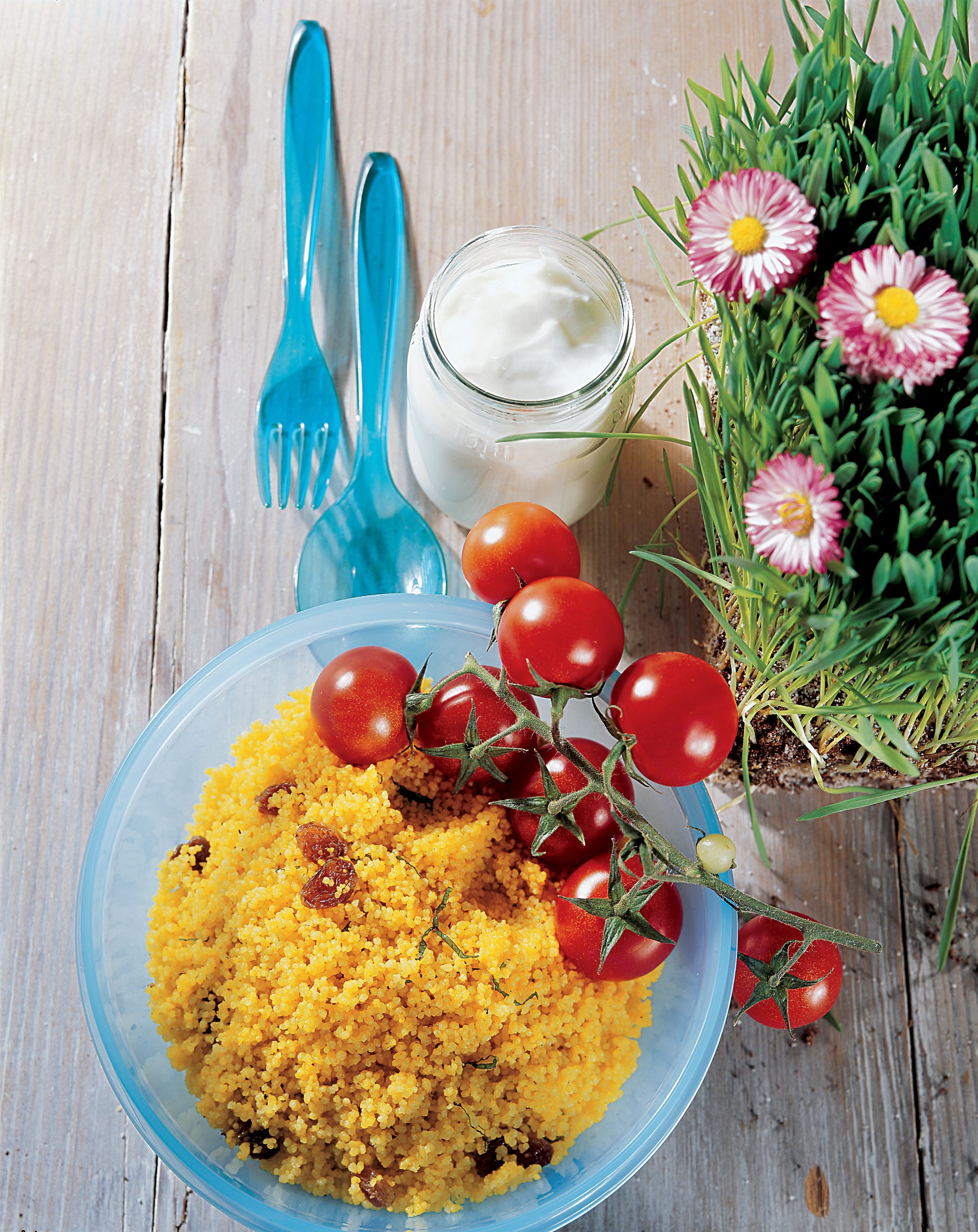 Safran-Couscous-Salat