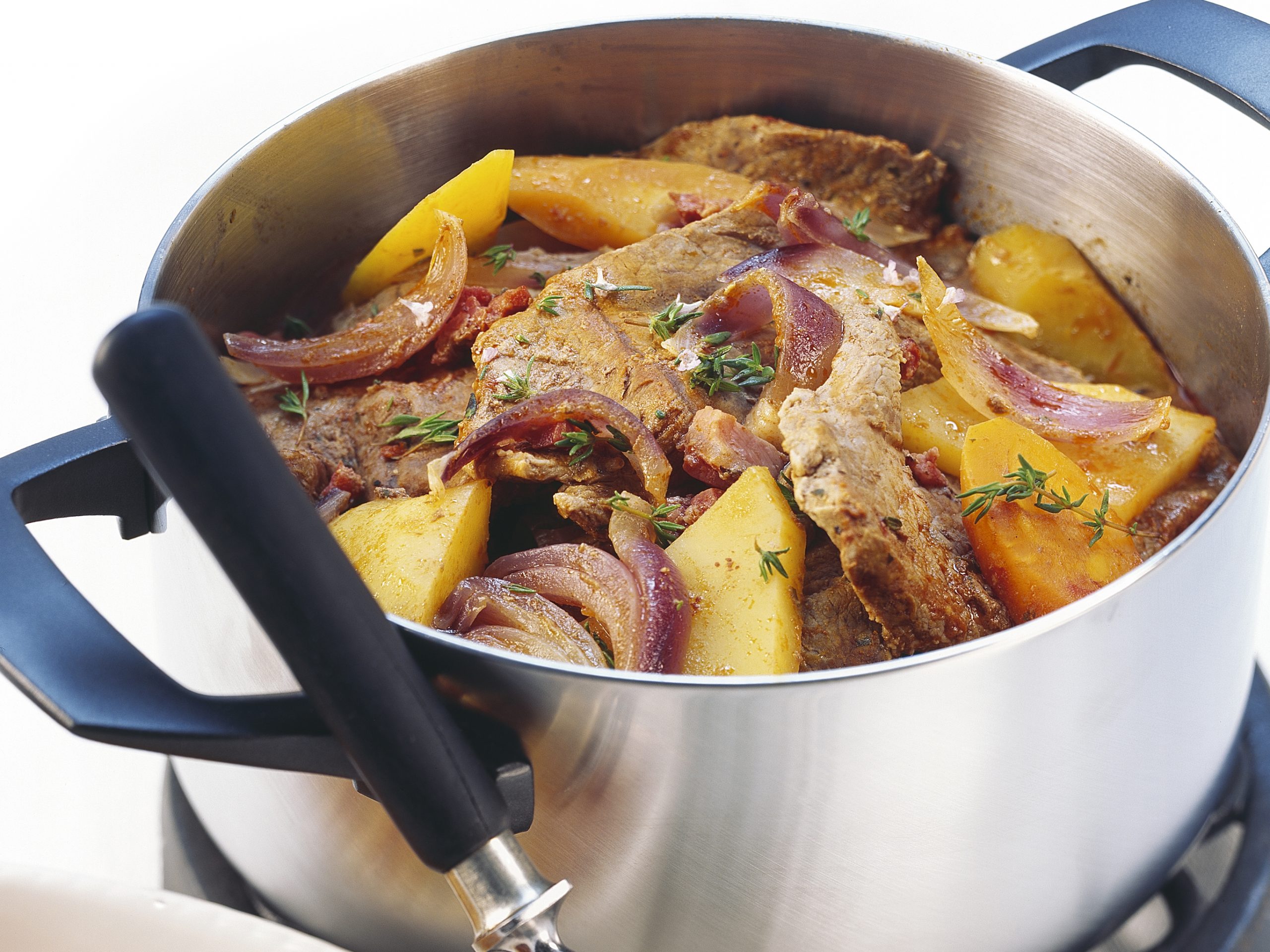 Boeuf braisé aux légumes