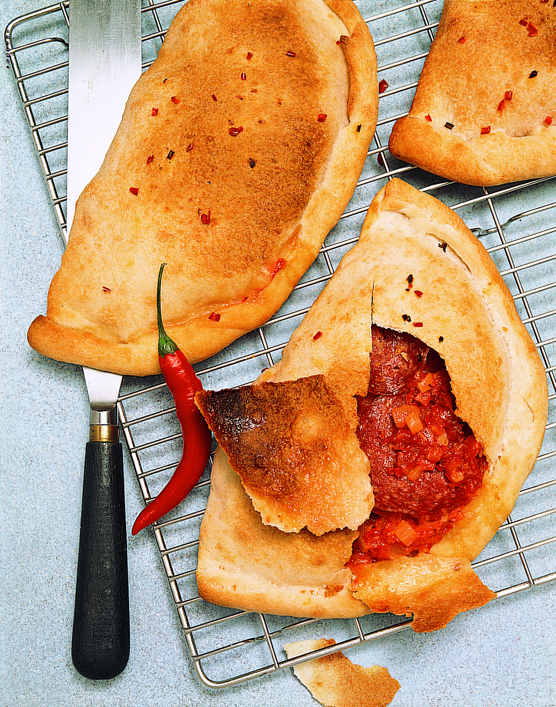 Calzone au salami