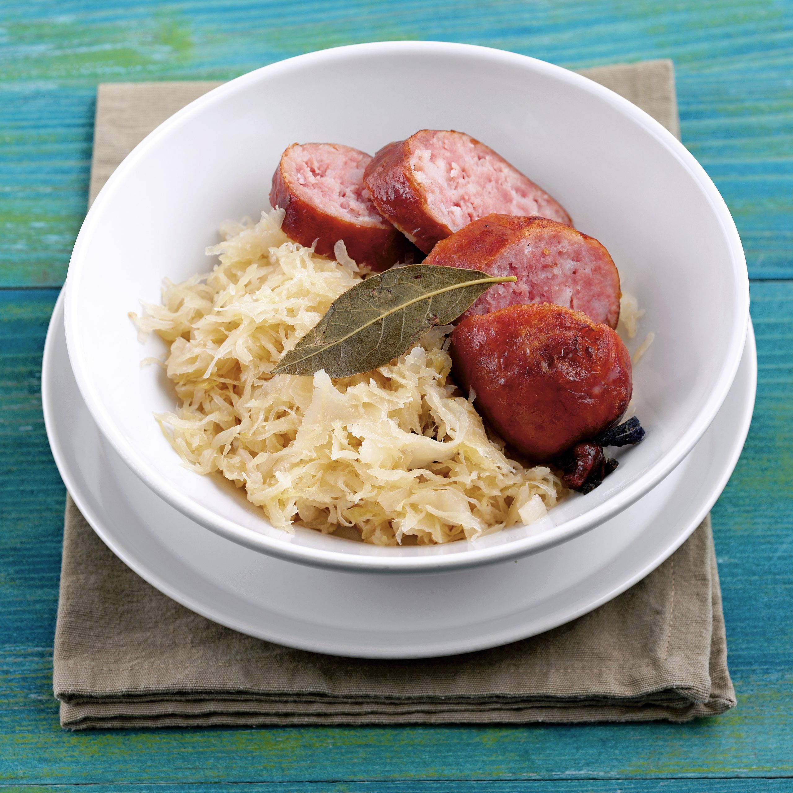 Saucisson et choucroute au miel