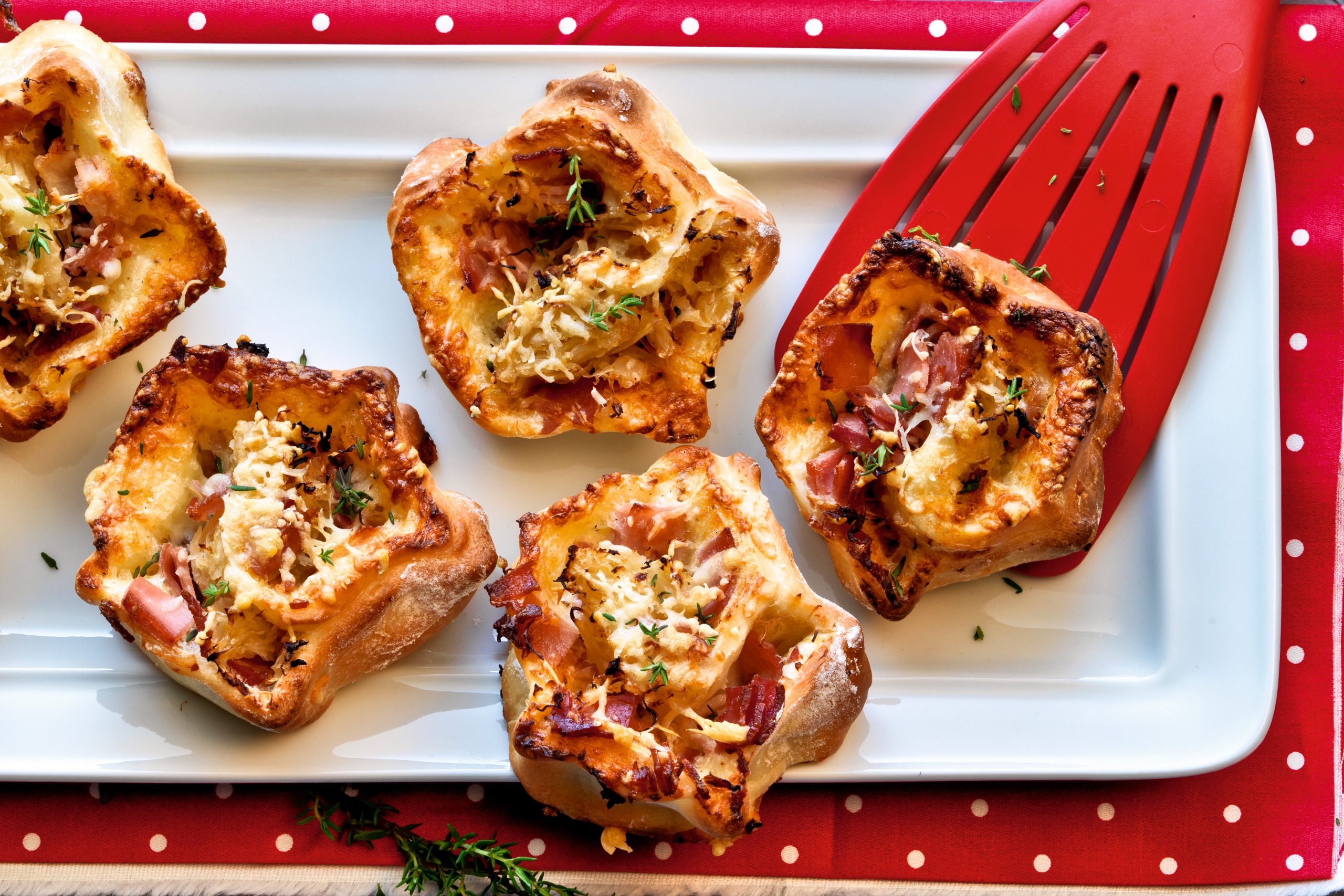 Etoiles jambon-choucroute