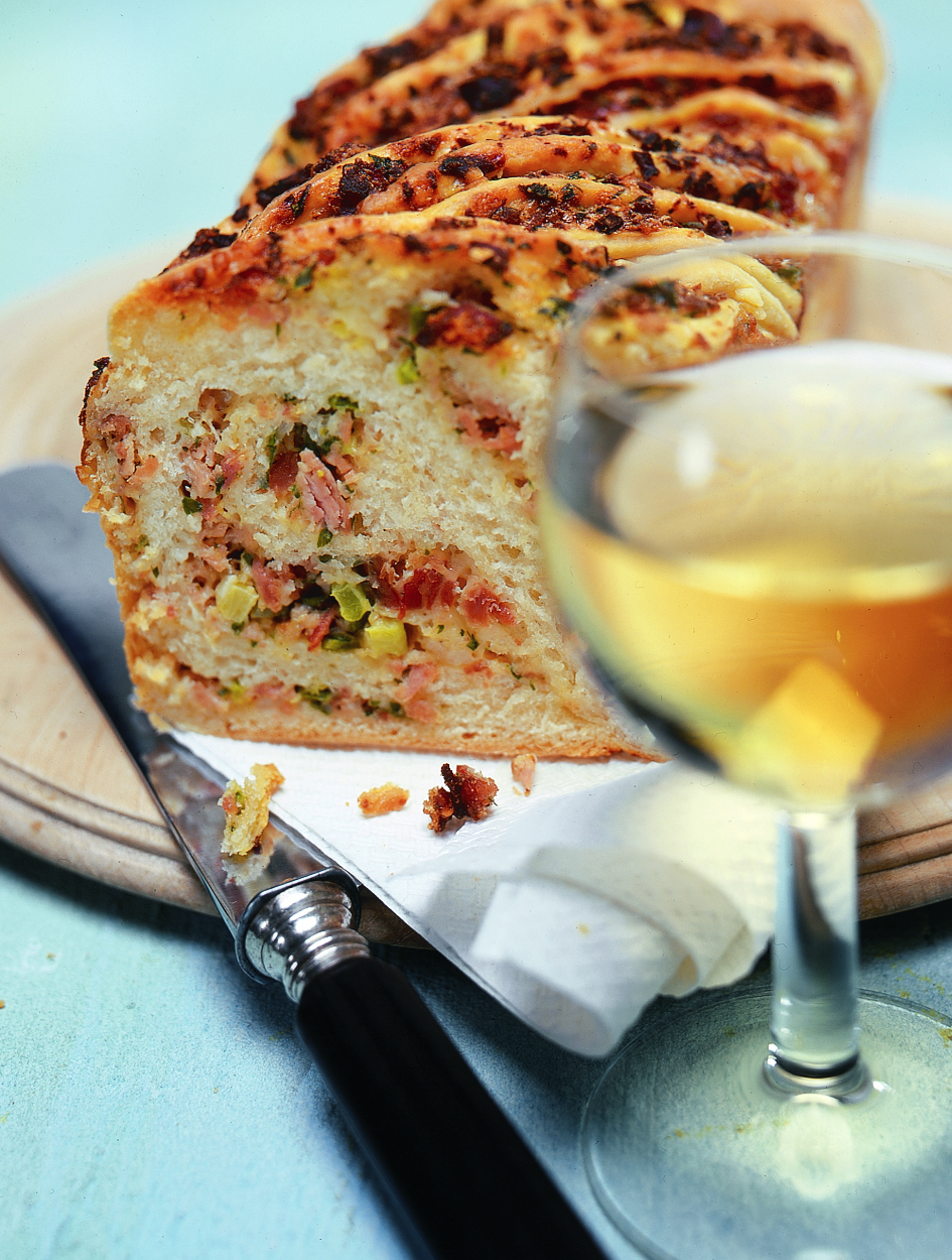 Tresse russe au jambon